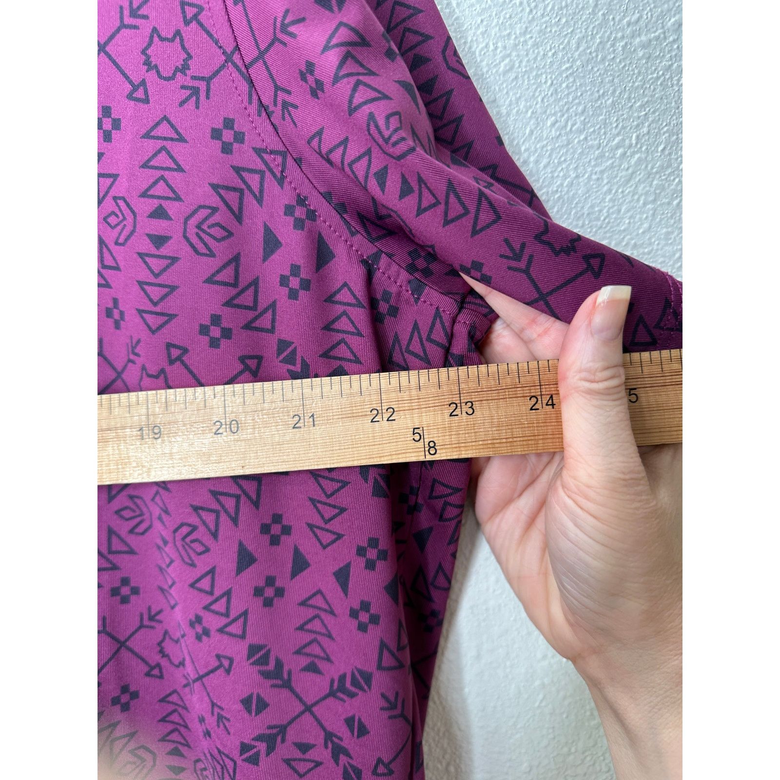 Other Greyson Men's Purple Performance Geometric Design Polo L Size US L / EU 52-54 / 3 - 10 Thumbnail