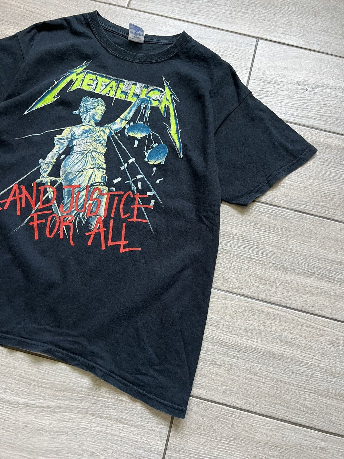 Band Tees Vintage Metallica And Justice For All From 2007 Size US L / EU 52-54 / 3 - 4 Thumbnail