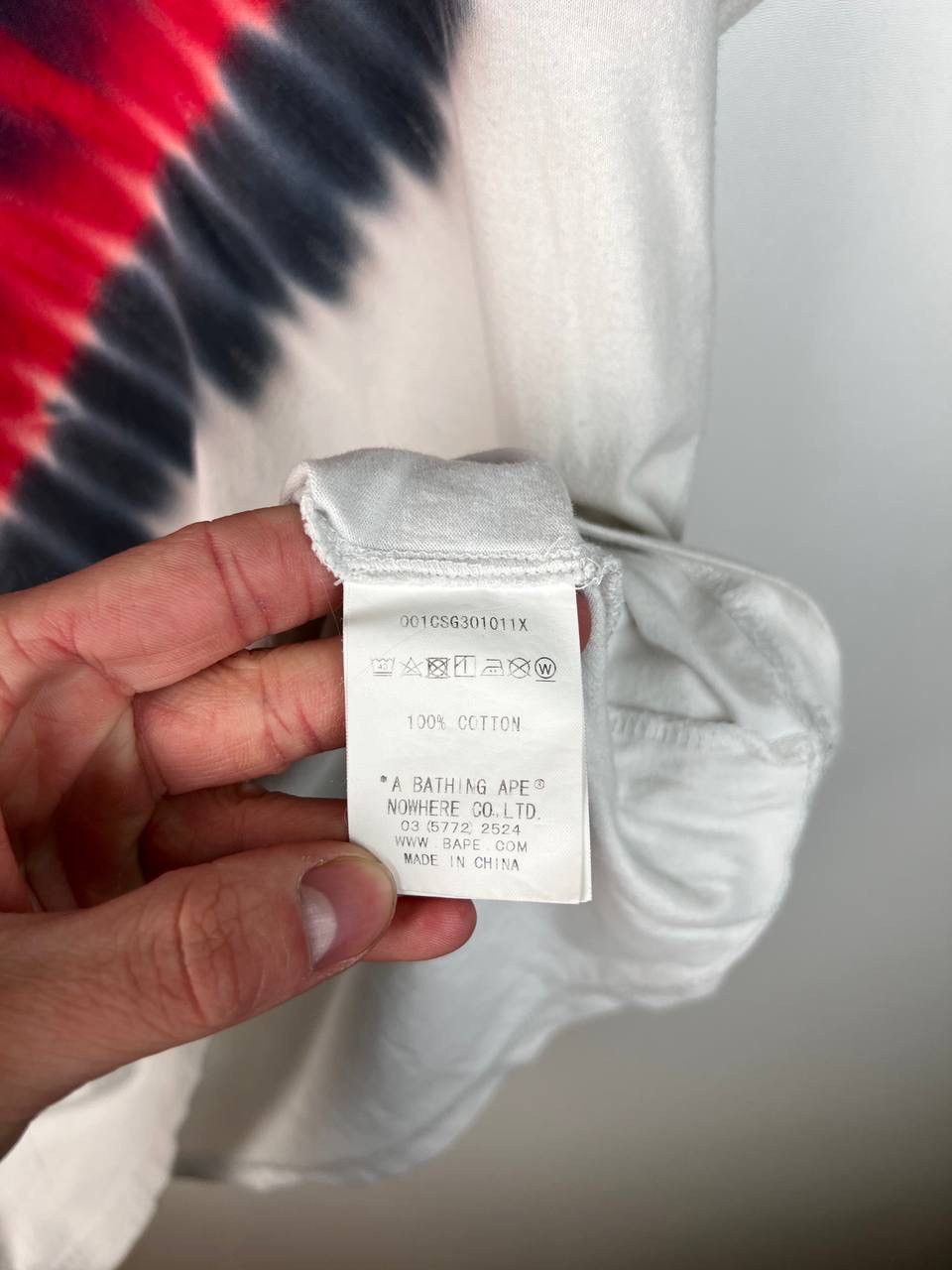 Bape Tie Dye NYC Logo Tee Size US M / EU 48-50 / 2 - 7 Thumbnail
