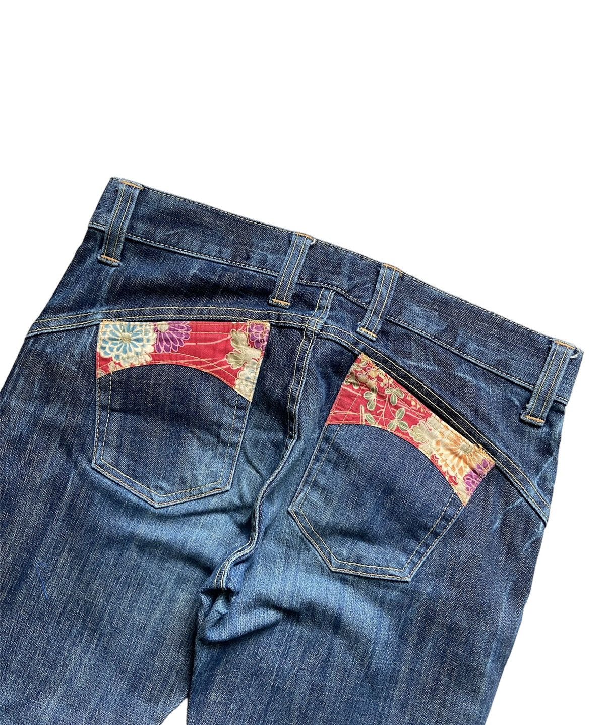 Eternal × If Six Was Nine × Japanese Brand Vintage Kula Brand By Eternal Japanese Motif Flare Pants Size US 32 / EU 48 - 5 Thumbnail
