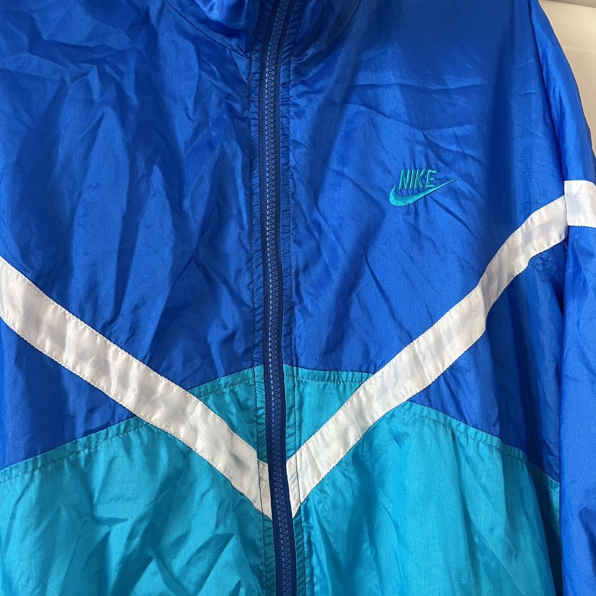 Nike Vintage 💥 Nike Nylon Jacket RETRO Size US L / EU 52-54 / 3 - 5 Thumbnail