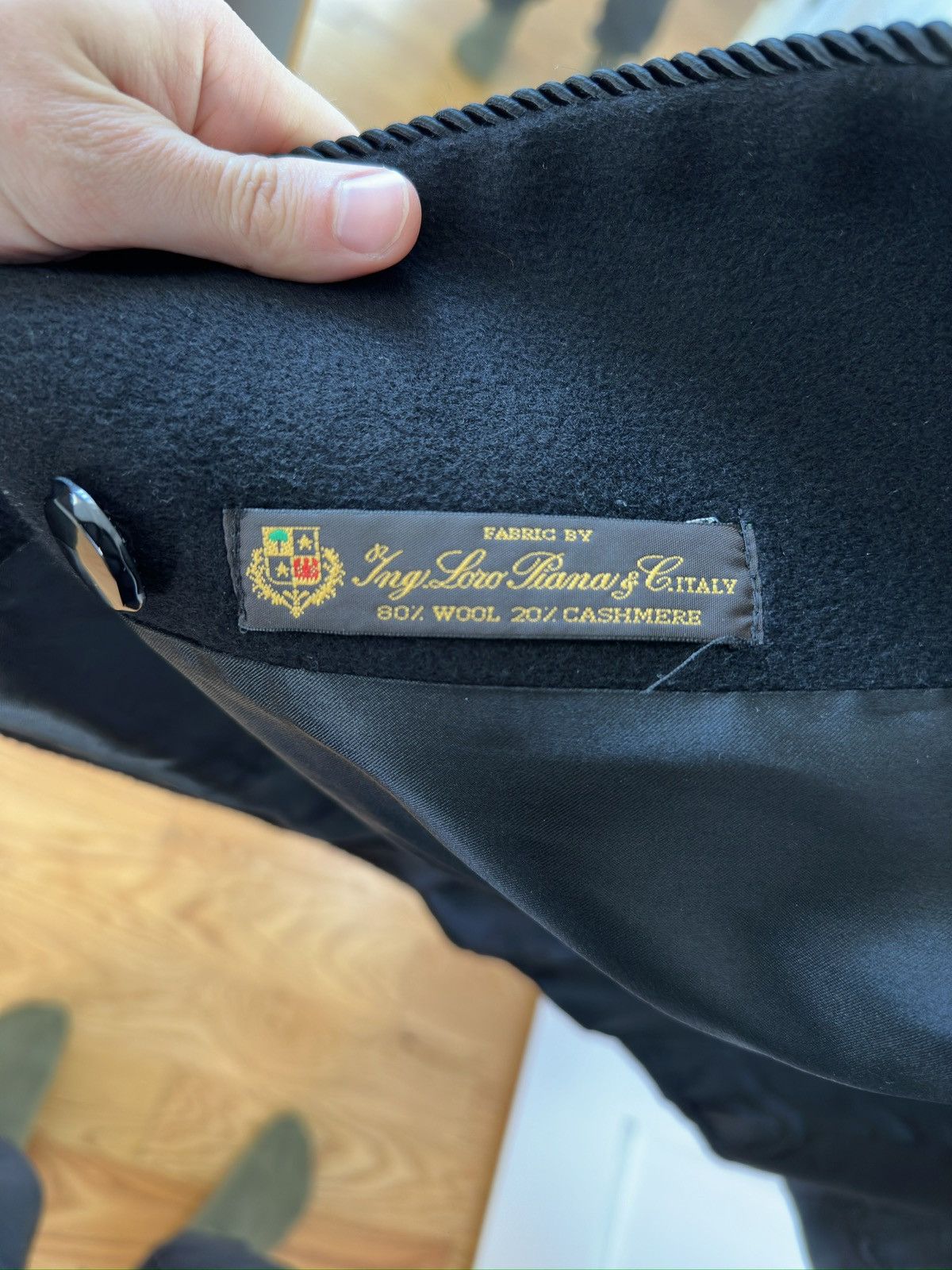 Loro Piana Loro piana black wool cashmere blend coat Size US S / EU 44-46 / 1 - 5 Thumbnail