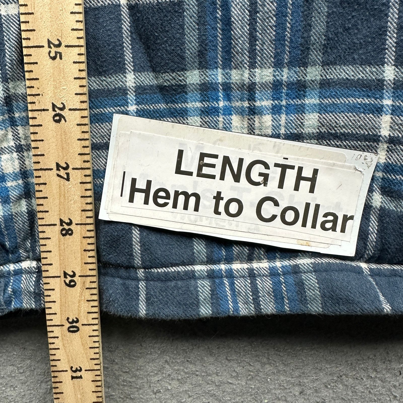 L.L. Bean LL Bean Fleece Flannel Shirt Mens M Traditional Fit Plaid Size US M / EU 48-50 / 2 - 5 Thumbnail