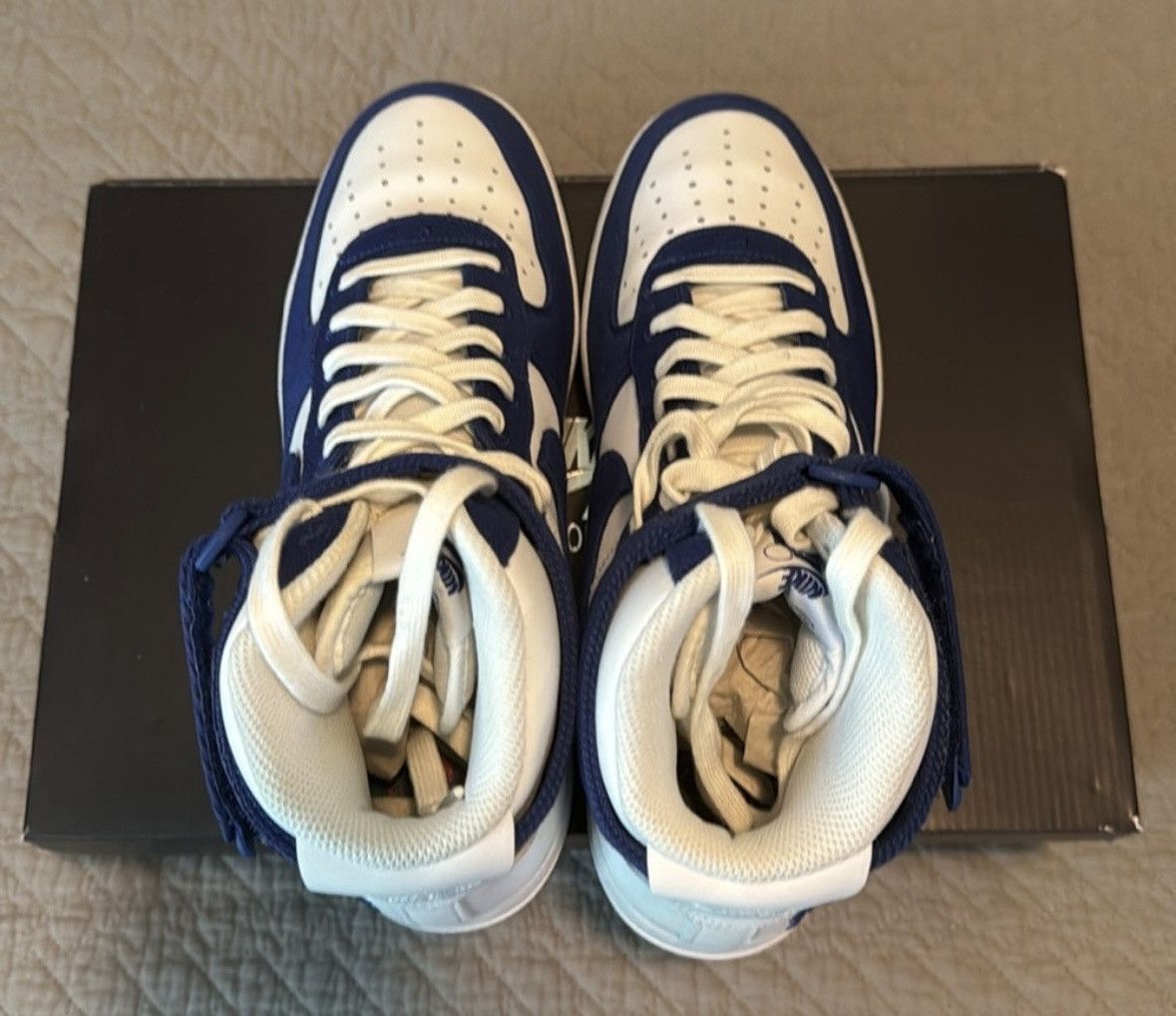 Nike Nike Air Force 1 High ‘07 Dodgers Shoes Sneakers Size US 8.5 / EU 41-42 - 2 Thumbnail