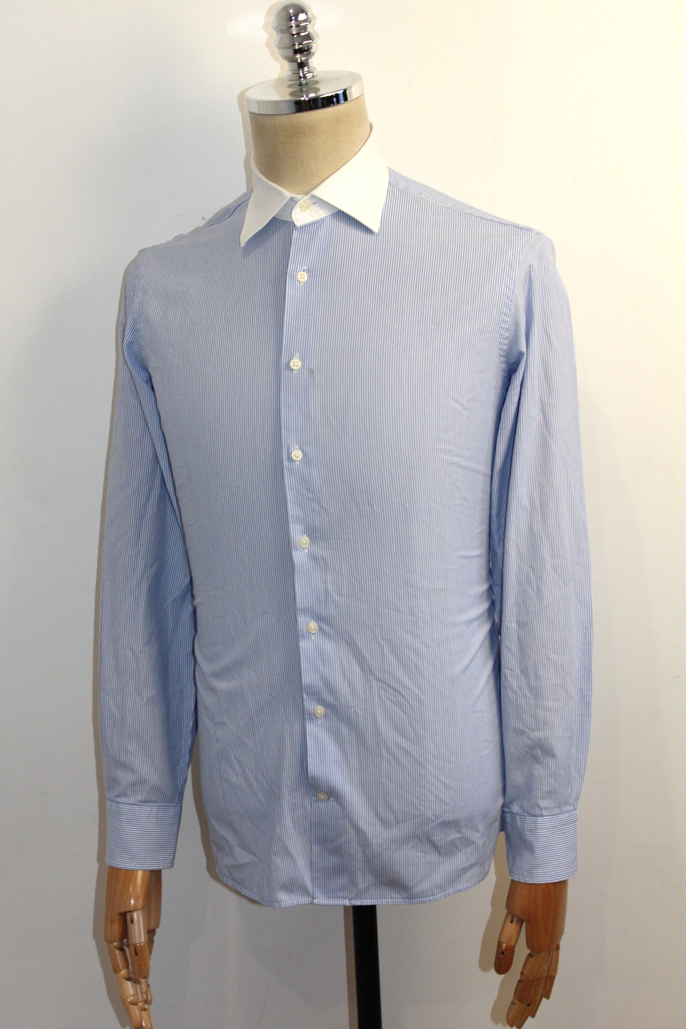 Hackett Hackett Long Sleeve Striped Shirt Top Size M Size US M / EU 48-50 / 2 - 5 Thumbnail