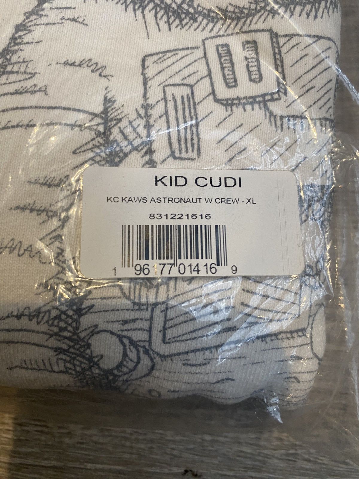 Kaws × Kid Cudi Kaws x Kid Cudi sweater (White) Size US XL / EU 56 / 4 - 3 Thumbnail