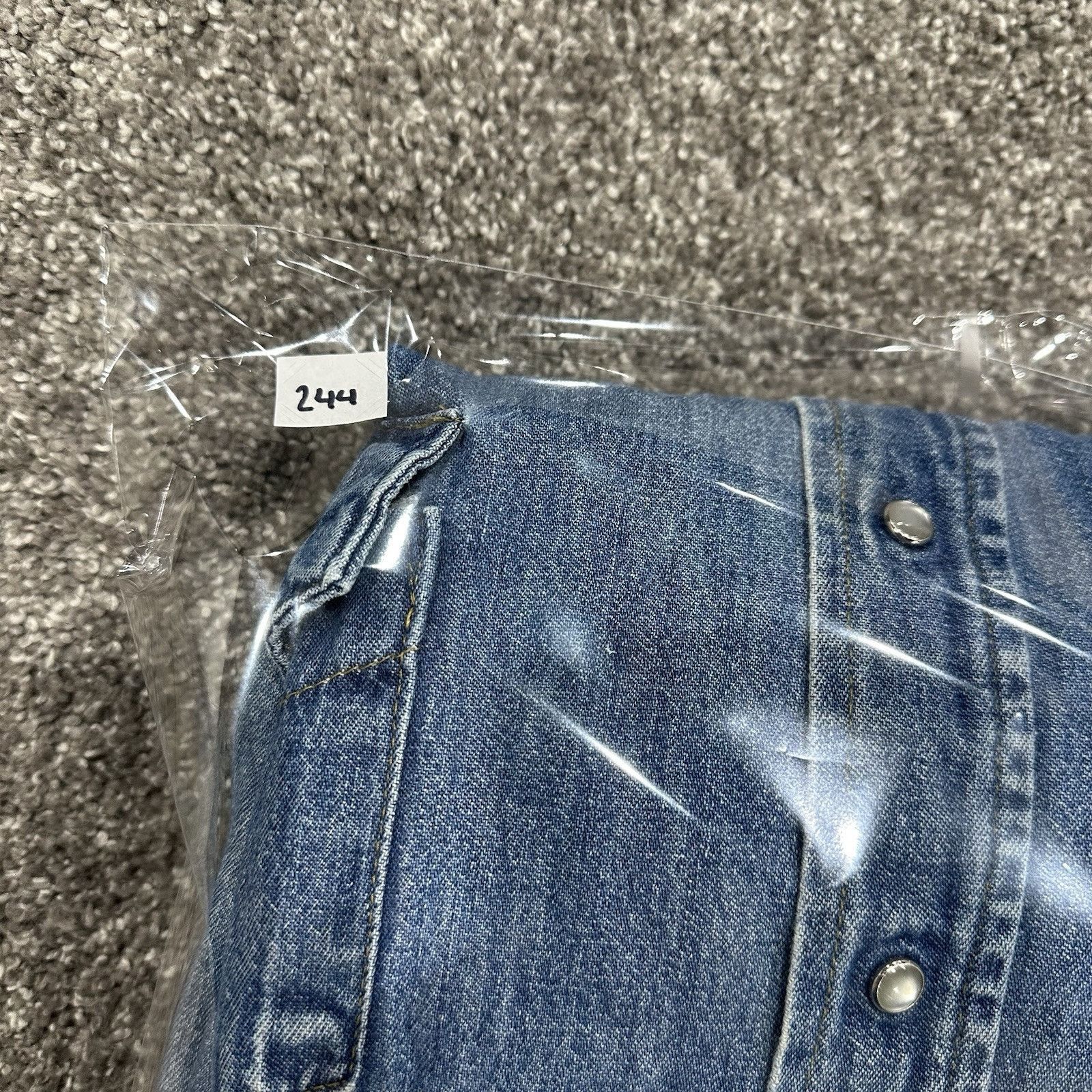 Big Mac Vtg Big Mac Denim Pearl Snap Western Shirt Mens Sz 2XL TALL Size US XXL / EU 58 / 5 - 10 Thumbnail