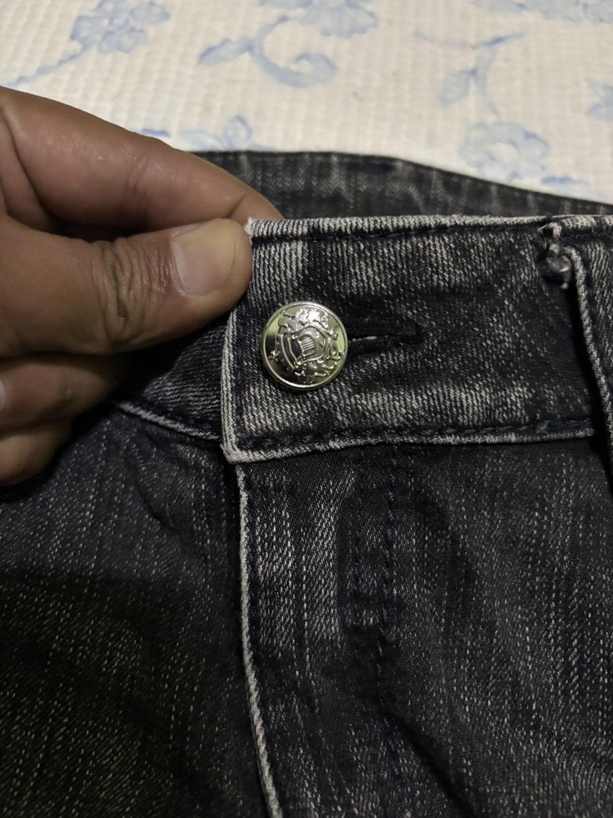 Japanese Brand Japanese Queen’s Low Streetwear Flared Denim Size US 30 / EU 46 - 14 Thumbnail