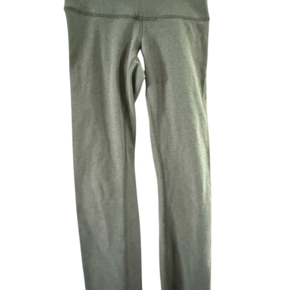 Lululemon Lululemon Athletica Green High-Waisted Leggings Size 27" / US 4 / IT 40 - 3 Thumbnail