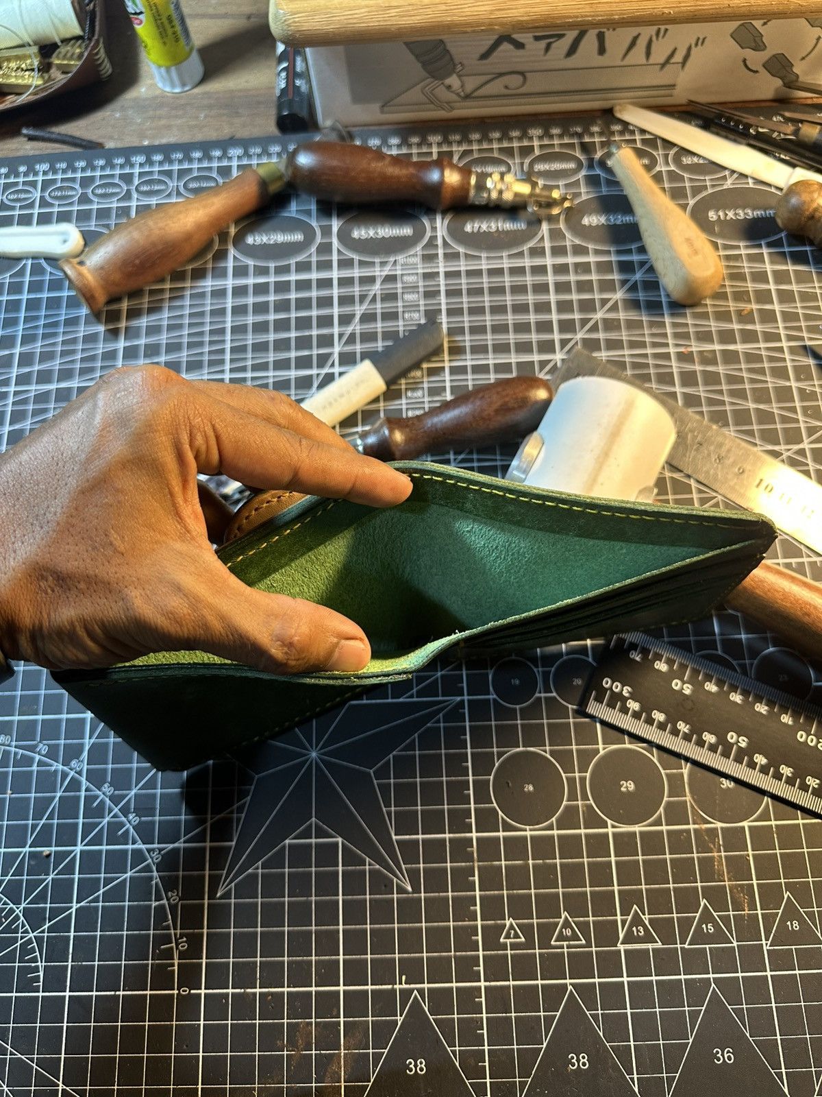 Other Custom leather wallet Size ONE SIZE - 5 Thumbnail