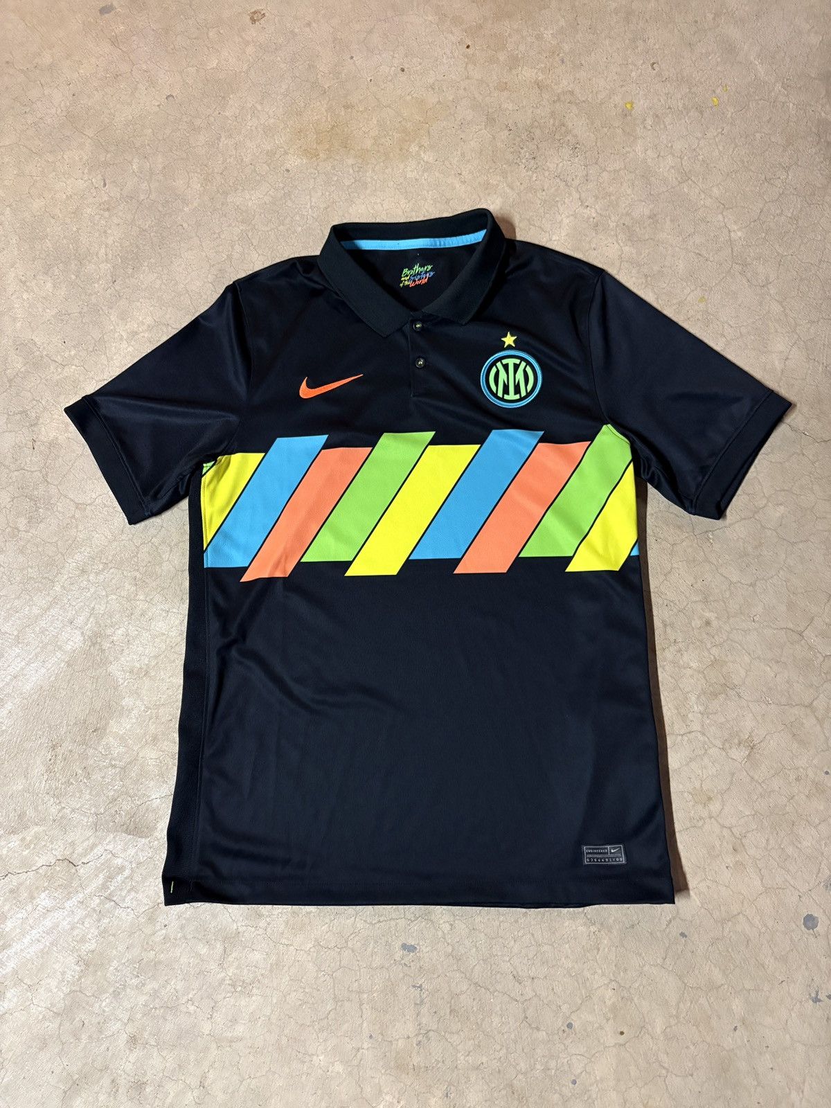 Nike Nike Inter Milan 21/22 Third Jersey Black Size Medium Size US M / EU 48-50 / 2 - 1 Thumbnail