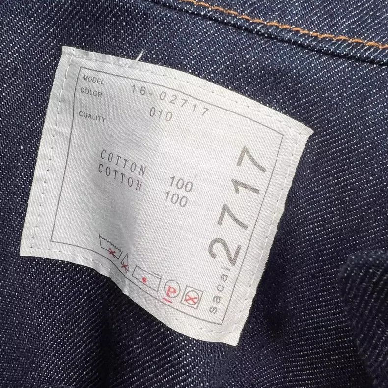 Sacai Sacai Denim Windbreaker Coat with Hood-2506 Size US M / EU 48-50 / 2 - 6 Thumbnail
