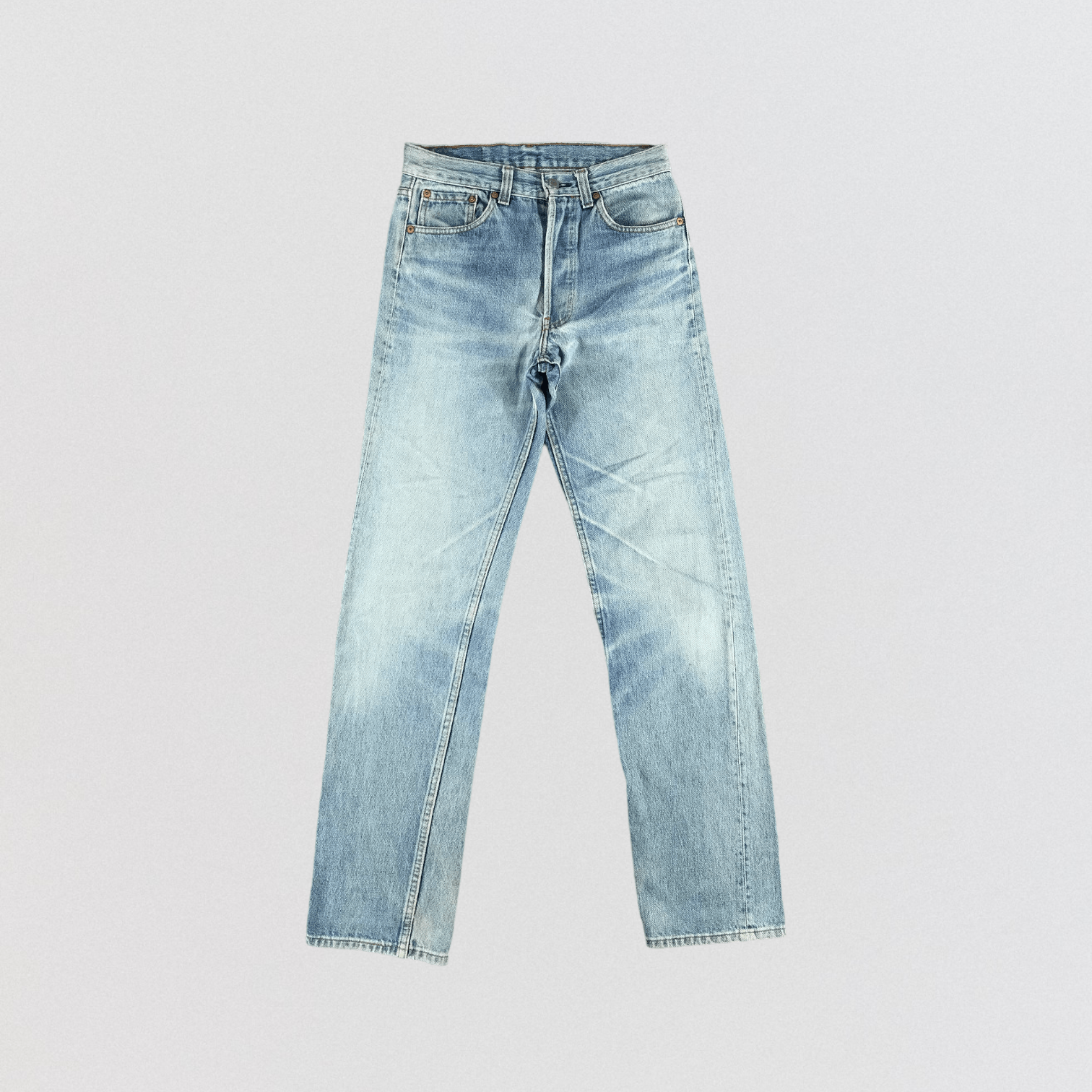 Levi's × Vintage Vintage 90s Ripped Levis 501 Jeans-JM2709 Size US 29 - 1 Thumbnail