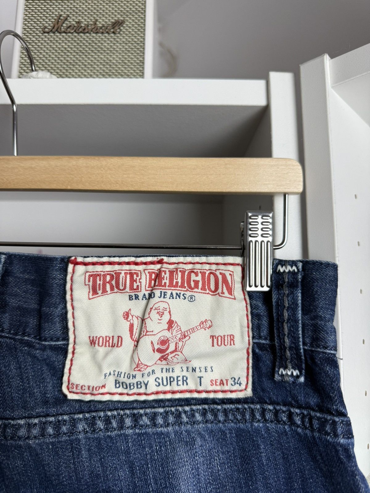 True Religion × Vintage VIntage y2k True Religion bobby super T baggy denim pants 31 Size US 31 - 6 Thumbnail