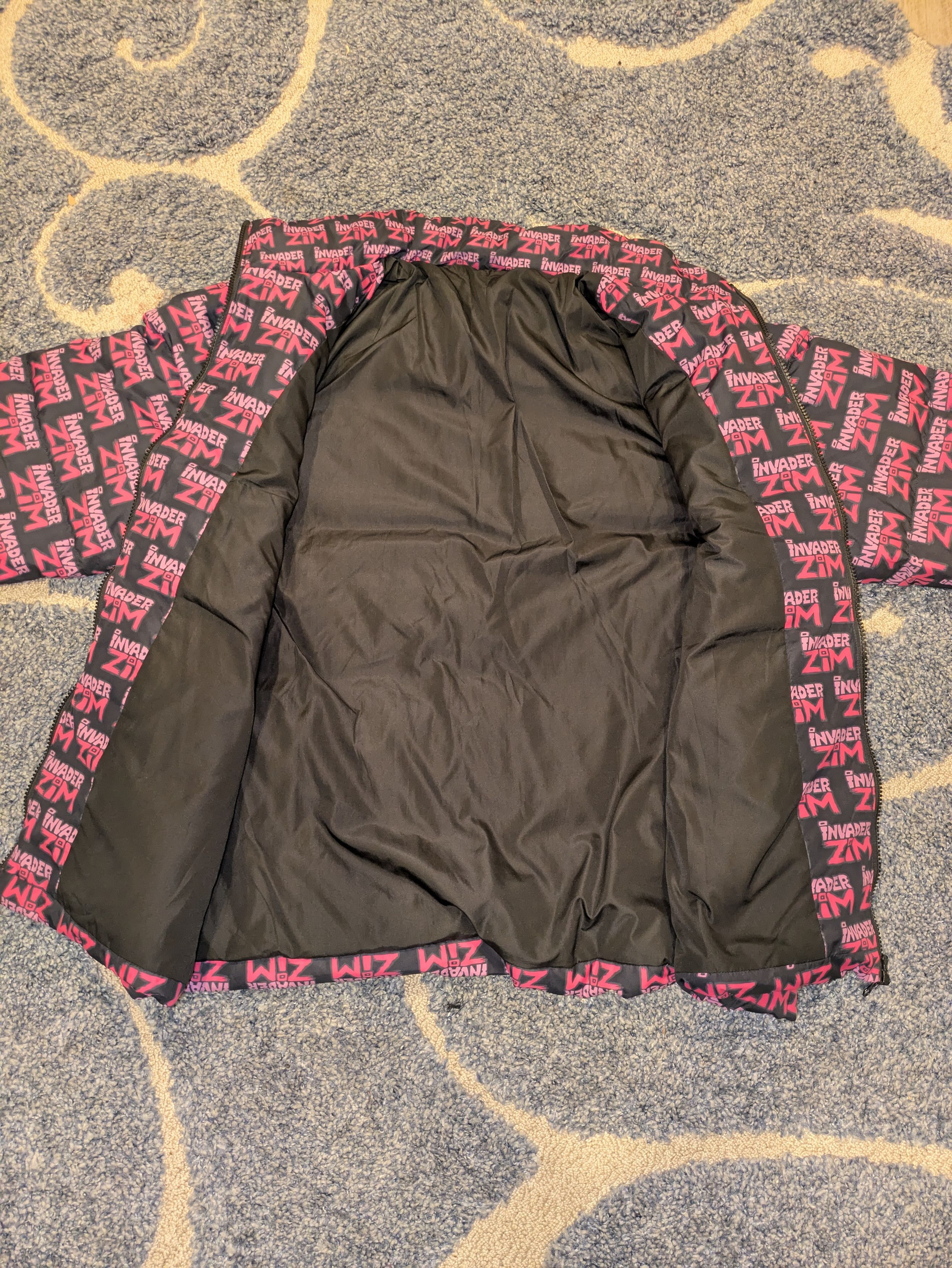 Nickelodeon Invader Zim Puffer Jacket Size US L / EU 52-54 / 3 - 8 Thumbnail