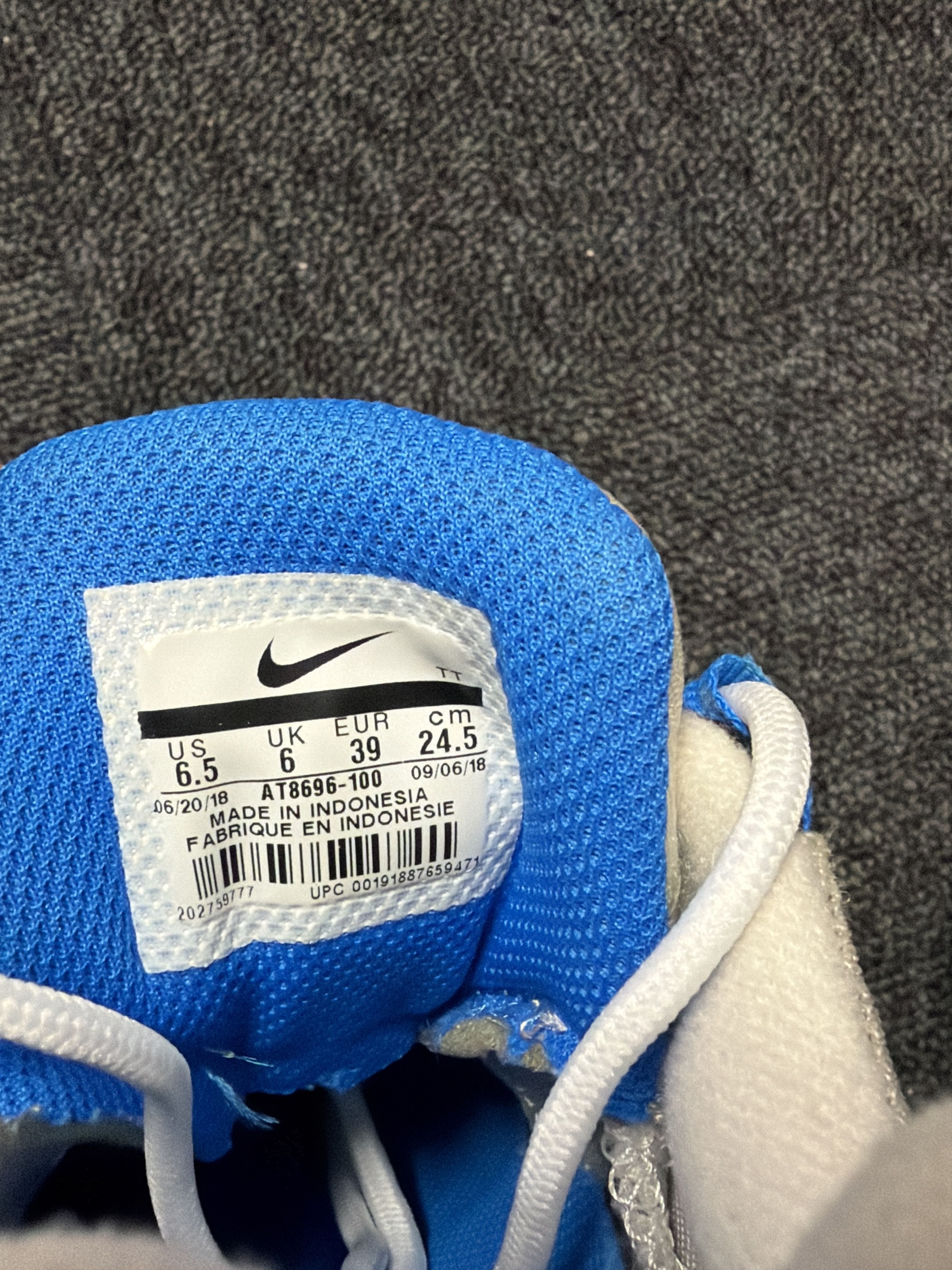 Nike Nike Air Max 95 Crystal Blue - Size US 6.5 / EU 39 / UK 6 Size US 6.5 / EU 39-40 - 8 Thumbnail