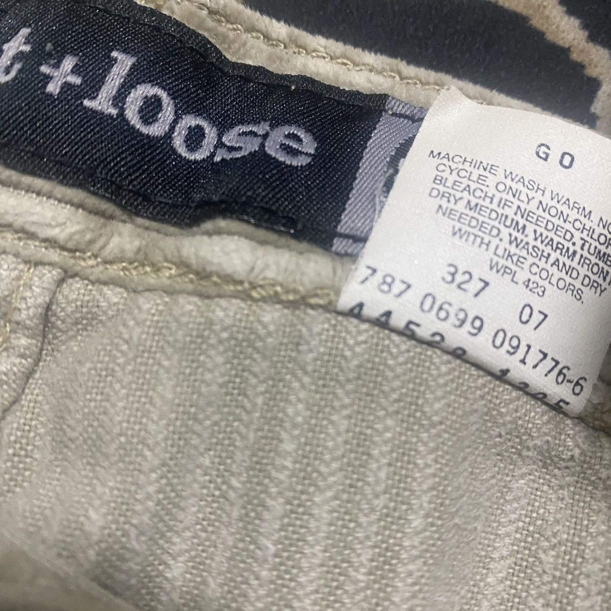 Levi's Vintage 90s Levis Silvertab Corduroy Straight+Loose Pants Size US 38 / EU 54 - 21 Thumbnail