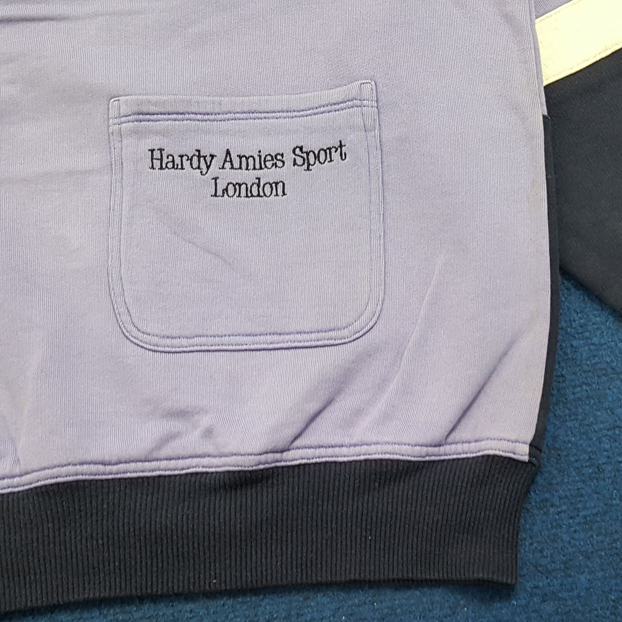 Hardy Amies × Vintage Vintage HARDY AMIES Sailorman Seasports Sweatshirts Size US L / EU 52-54 / 3 - 4 Thumbnail