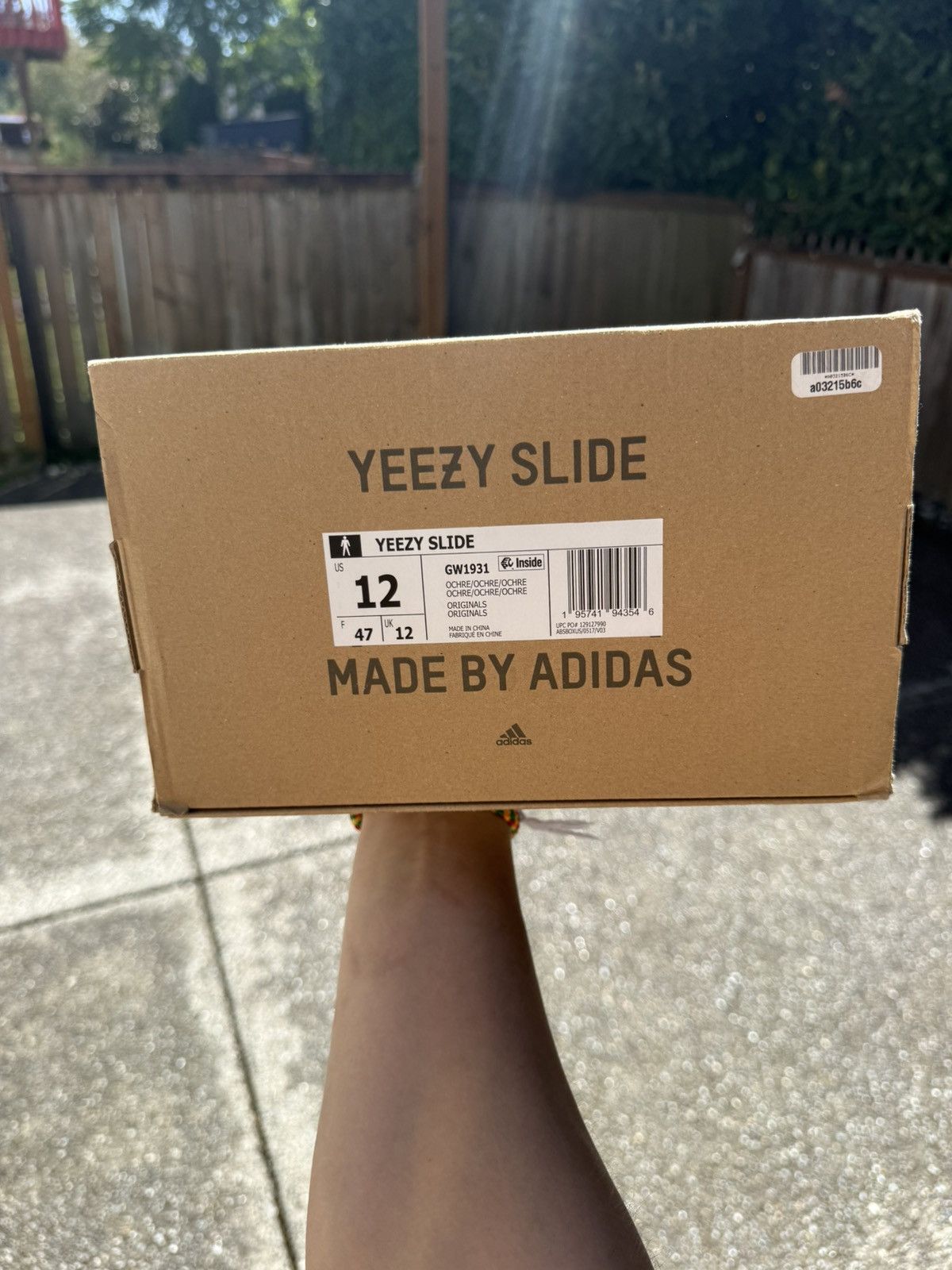 Yeezy Yeezy Slides ‘Ochre’ 2021 Size US 12 / EU 45 - 8 Thumbnail