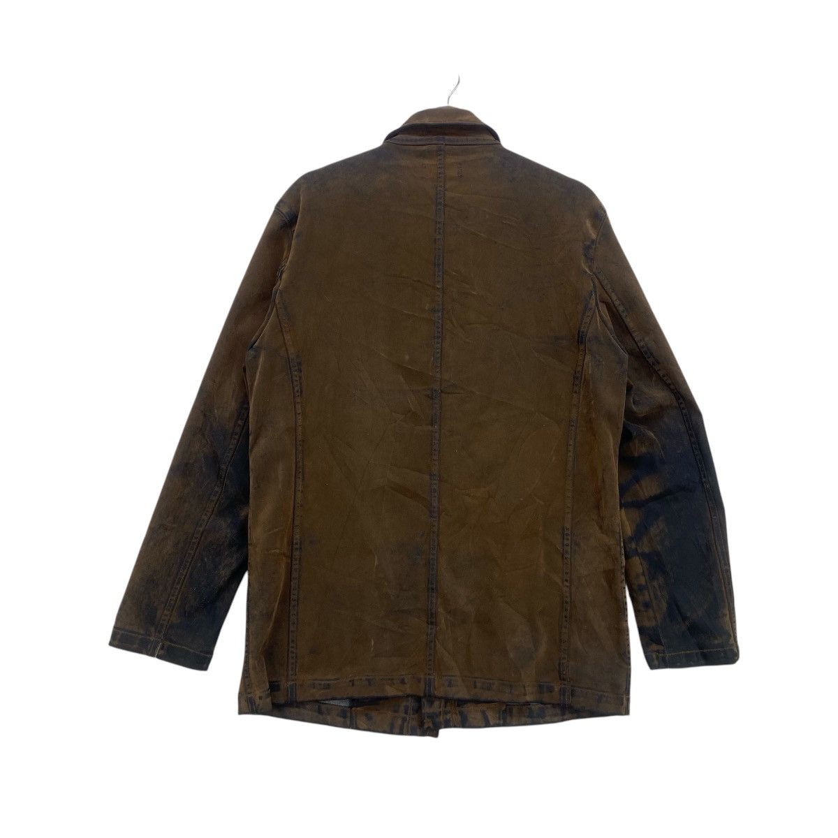Vintage Baffy Hard Wear Soft Denim Polyurethane Chore Worker Jacket Size US M / EU 48-50 / 2 - 2 Thumbnail