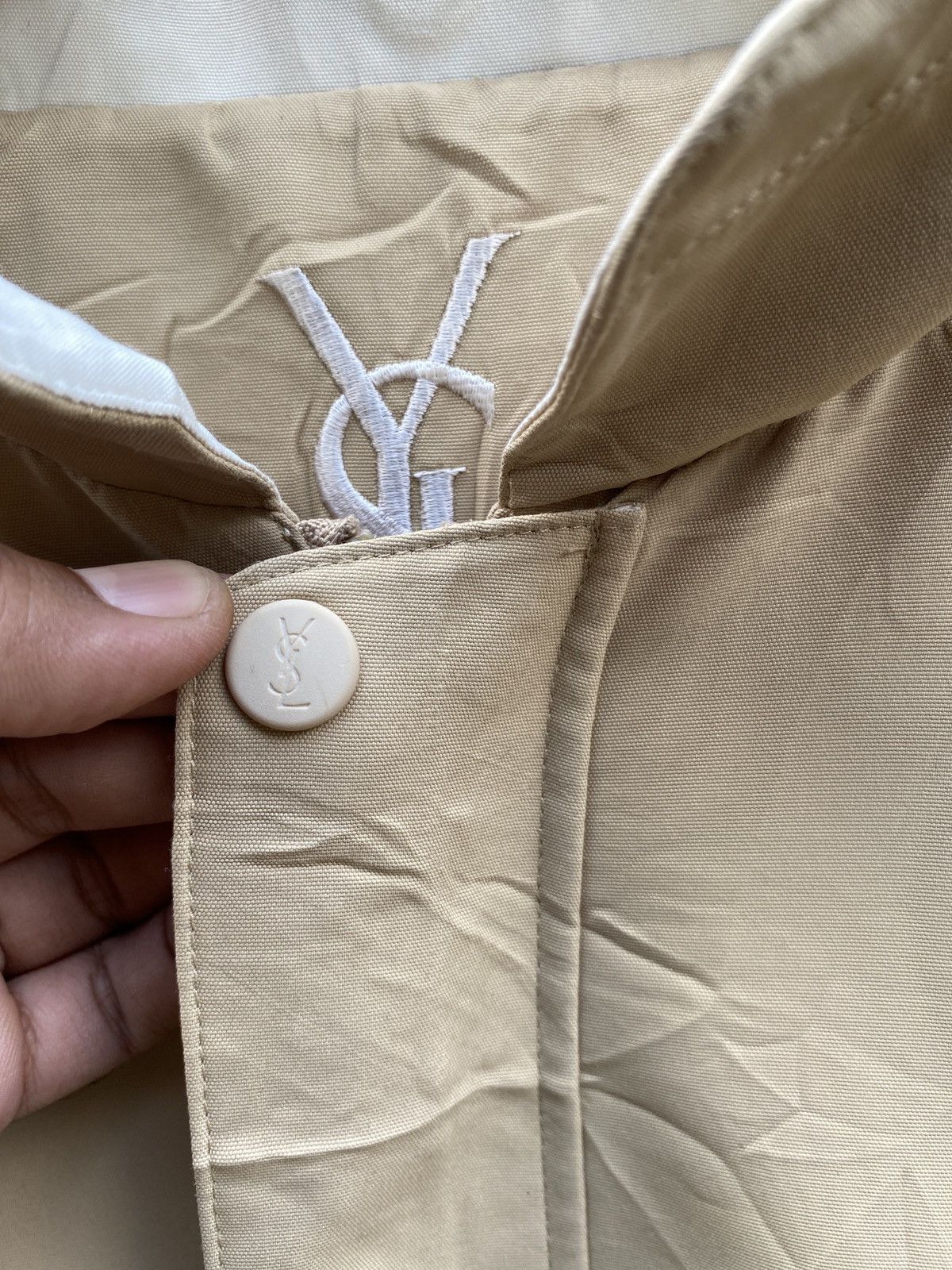 Saint Laurent Paris YSL Big Logo Jacket Size US L / EU 52-54 / 3 - 6 Thumbnail