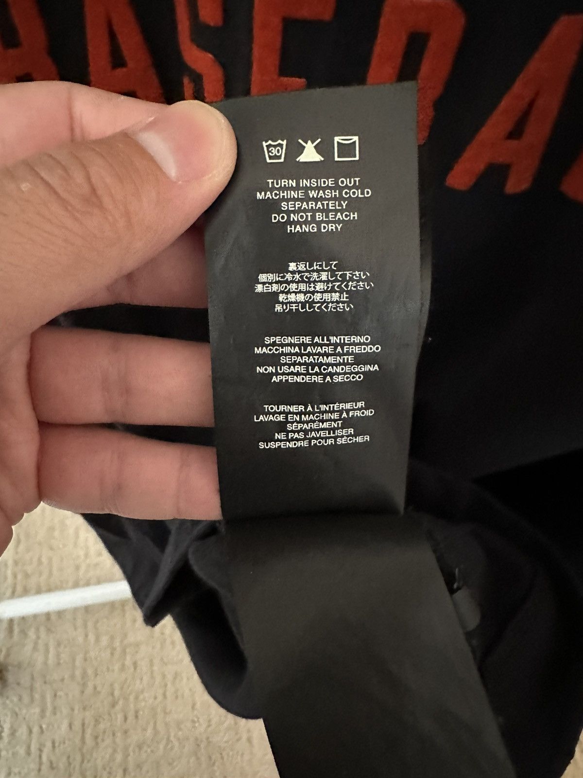 Fear of God Fear of God Baseball Tee - Vintage Black - L Size US L / EU 52-54 / 3 - 7 Thumbnail