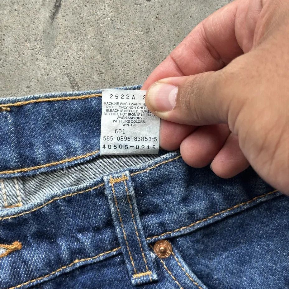 Levi's Vintage Levi's 505 Orange Tab Denim Jeans Size 37x28 Size US 37 - 7 Thumbnail