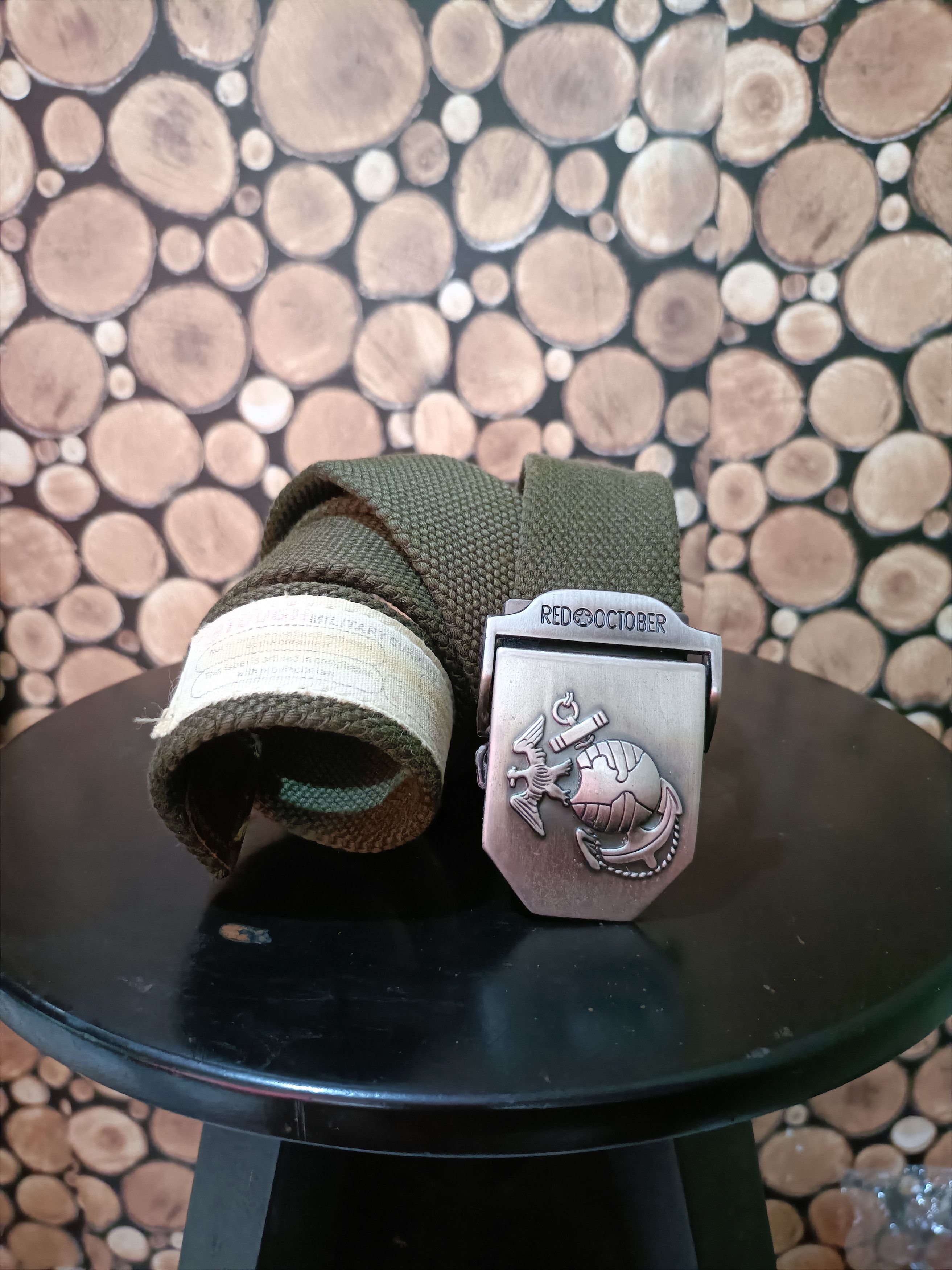Vintage Vintage tough military surplus canvas belt Size ONE SIZE - 1 Thumbnail