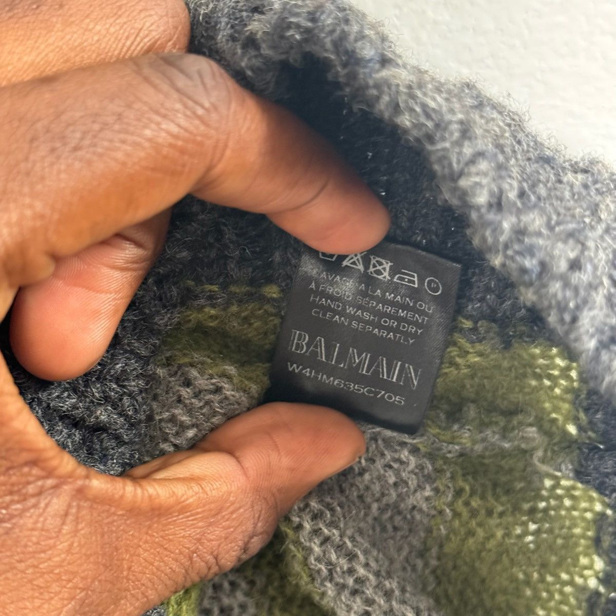 Balmain Balmain 100% wool knit sweater M Size US M / EU 48-50 / 2 - 6 Thumbnail