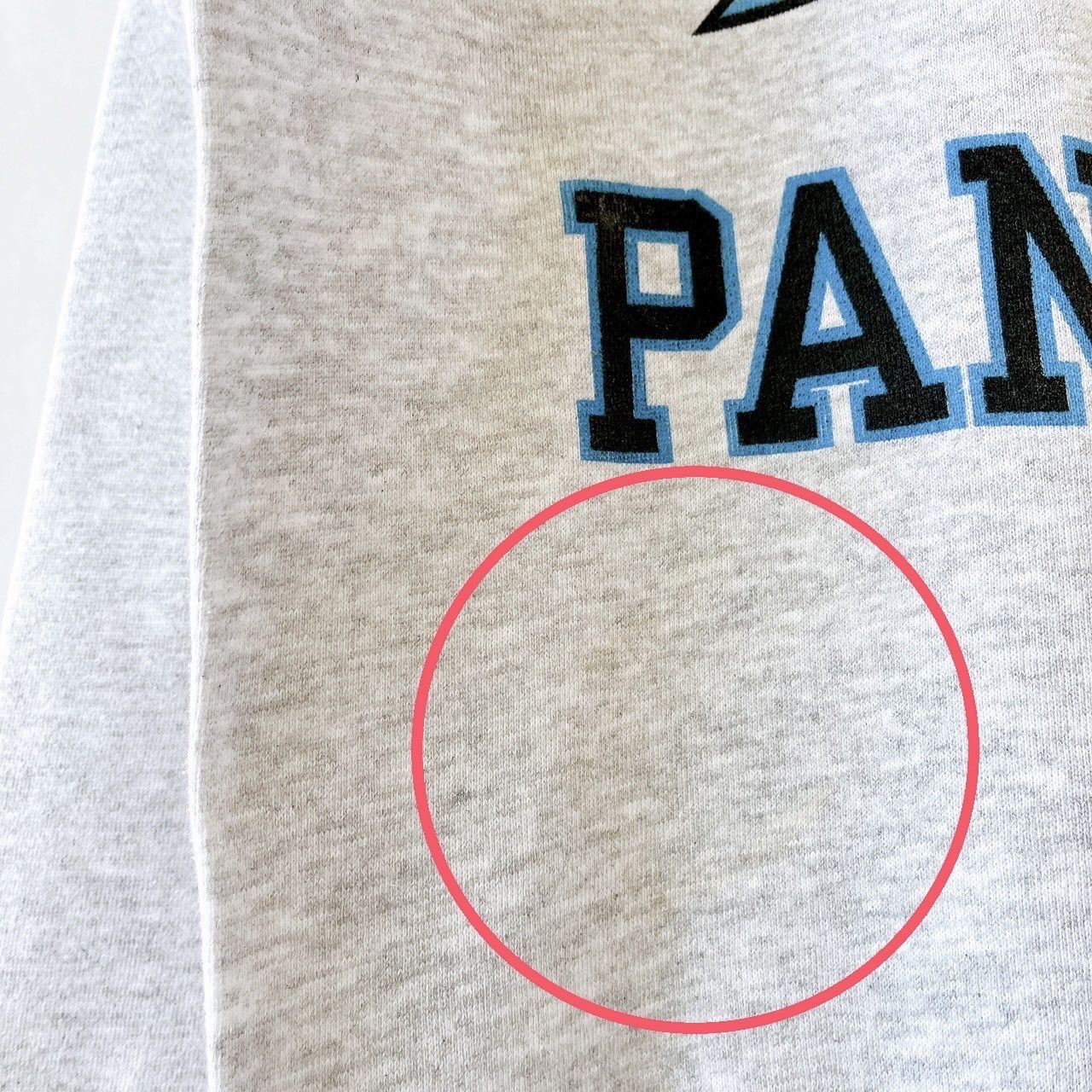 Vintage 90s Carolina Panthers NFL sweatshirt/ XL Size US XL / EU 56 / 4 - 5 Thumbnail