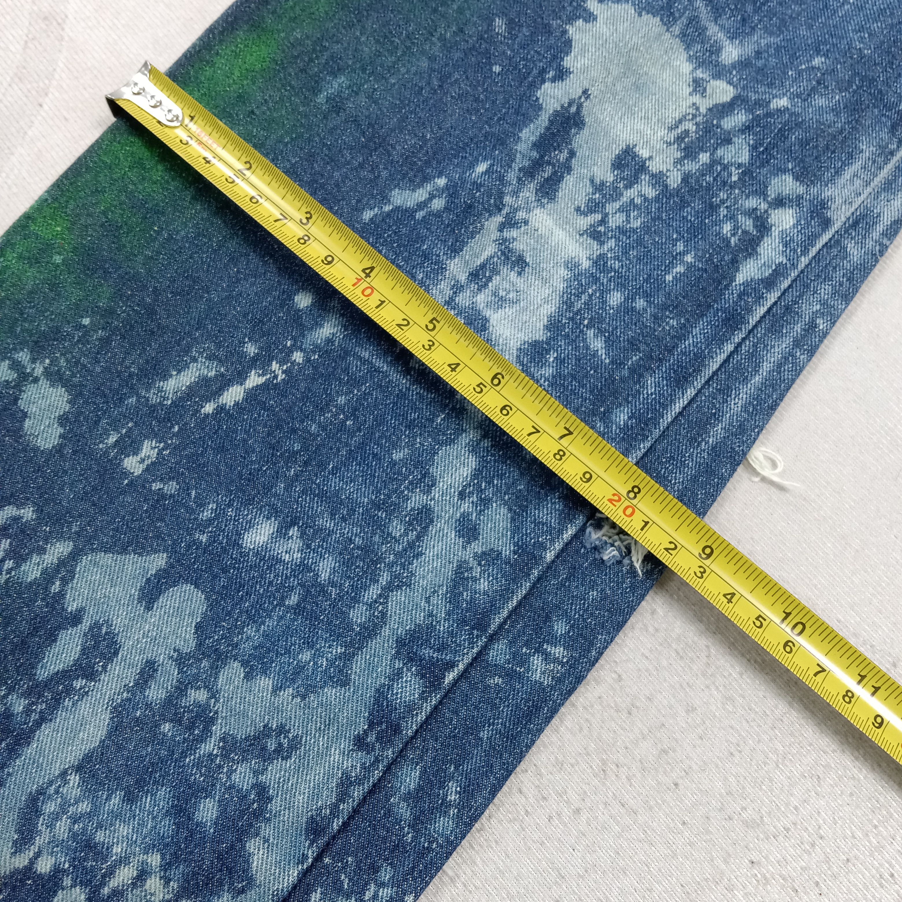 Vintage D/EX Denim Exchange Distressed Rare Denim Jeans C272N2 Size US 33 - 13 Thumbnail