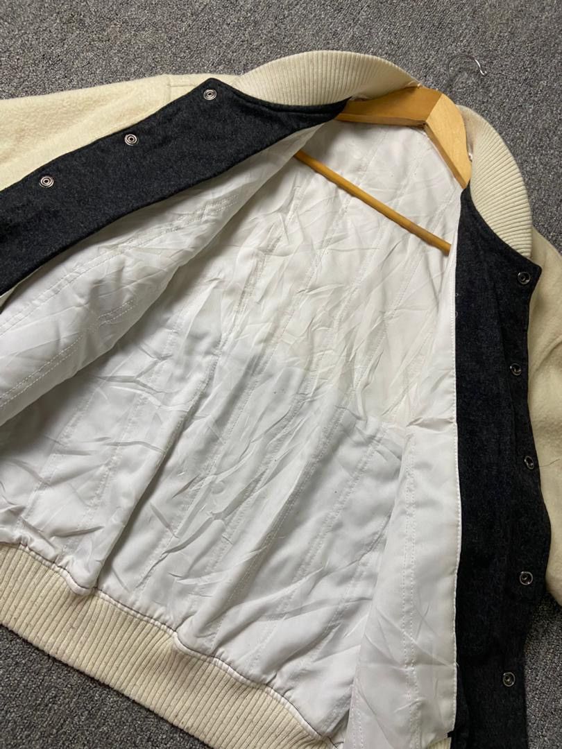 Japanese Brand Offroad Club Wool Bomber Jacket (202) Size US S / EU 44-46 / 1 - 5 Thumbnail