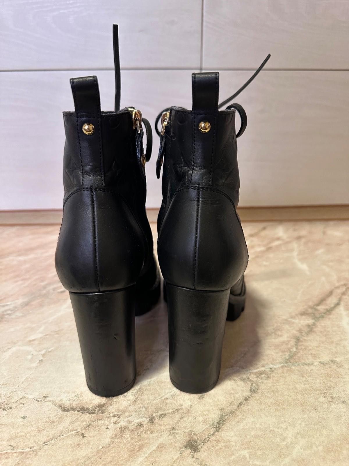 Louis Vuitton Louis Vuitton Star Trail Ankle Boot Black Size 37.5 Size US 7.5 / IT 37.5 - 5 Thumbnail