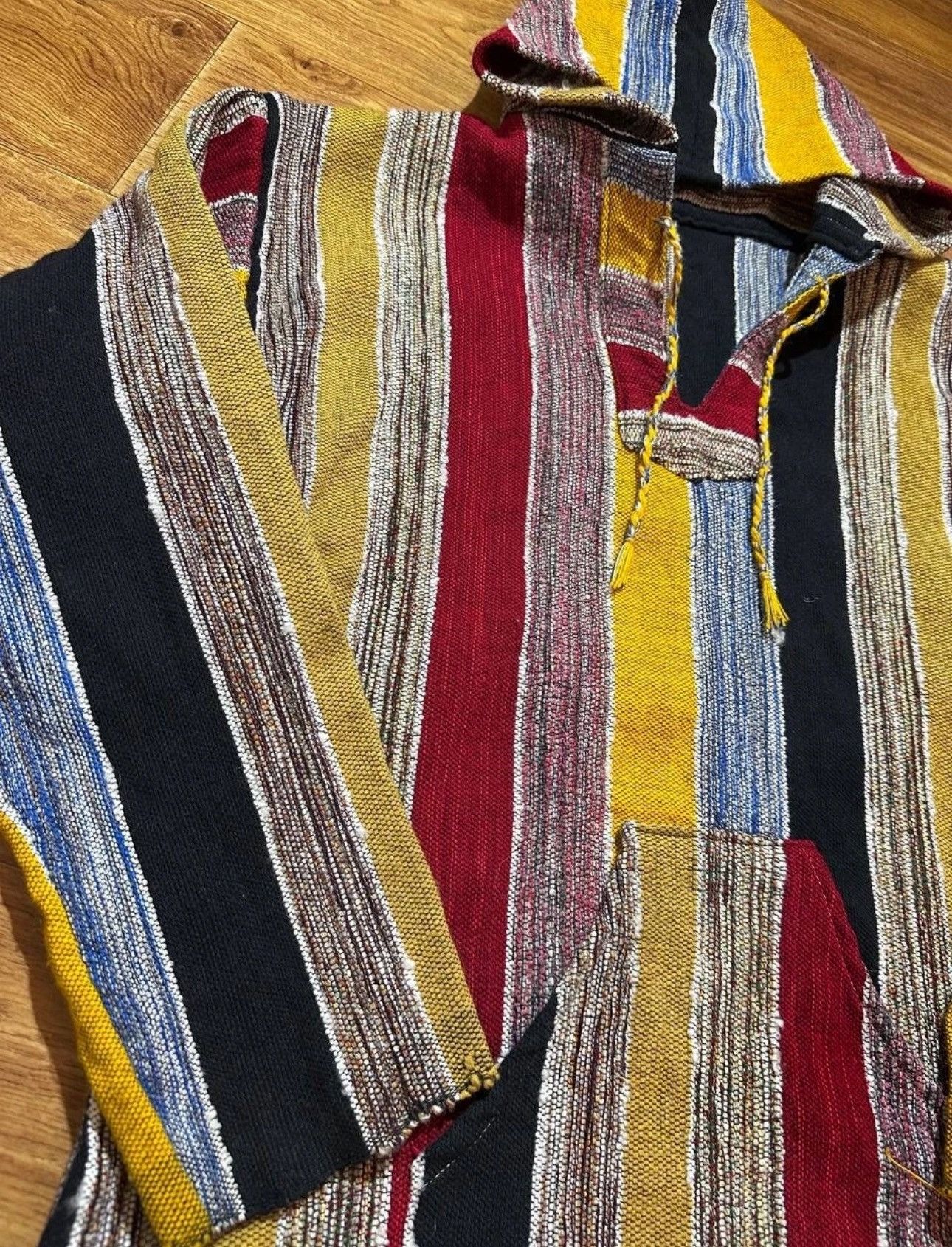 Coogi × If Six Was Nine × Japanese Brand Handmade Knitted Hoodie indian style hooded Coogi Style Y2K Size US XL / EU 56 / 4 - 2 Thumbnail