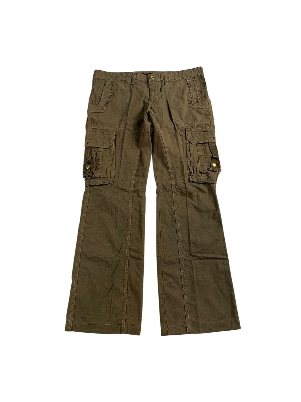 Kapital Surplus flare cargo pants Size US 34 / EU 50 - 1 Thumbnail