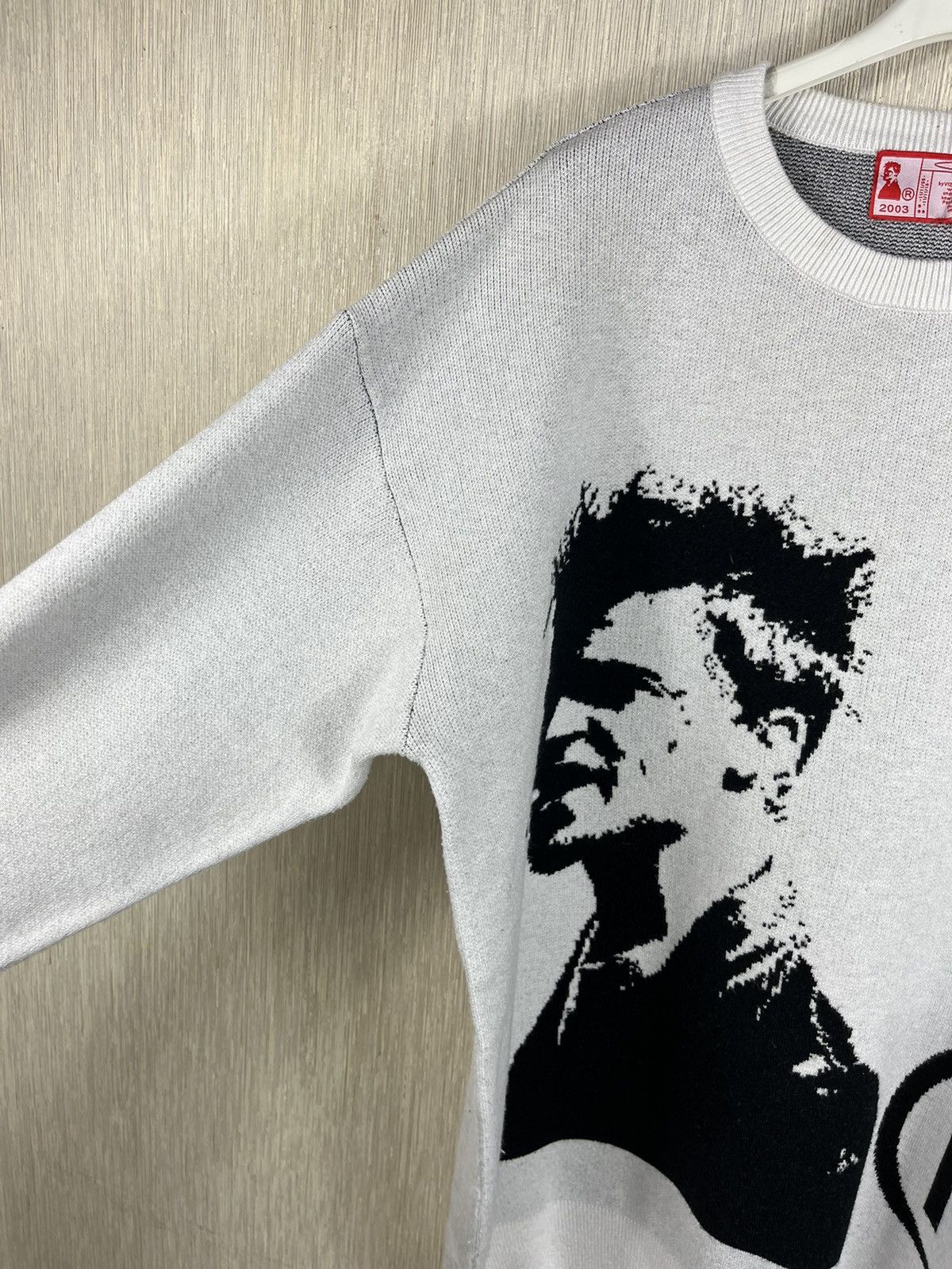 Joy Divizn Joy Divizn Brad Pitt fight club knit sweater sweatshirt Size US XL / EU 56 / 4 - 12 Thumbnail
