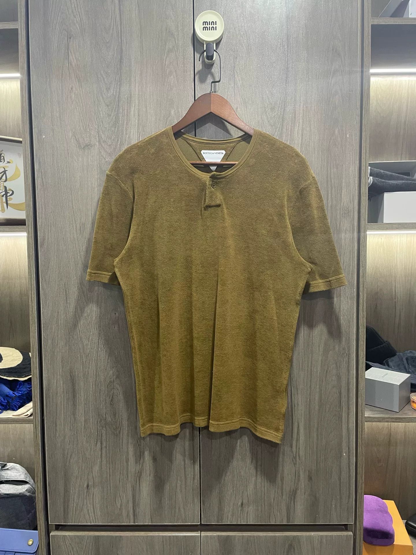 Bottega Veneta Bottega Veneta BV Triangle Logo Terry Tee Size US M / EU 48-50 / 2 - 1 Thumbnail