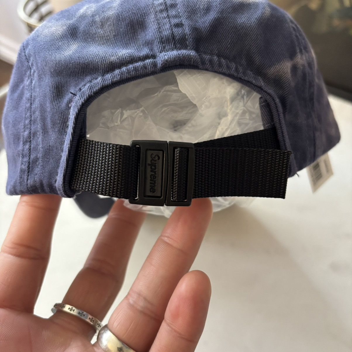 Supreme Supreme Blue Over-dyed Camp Cap Brand New Fits All Size ONE SIZE - 4 Thumbnail