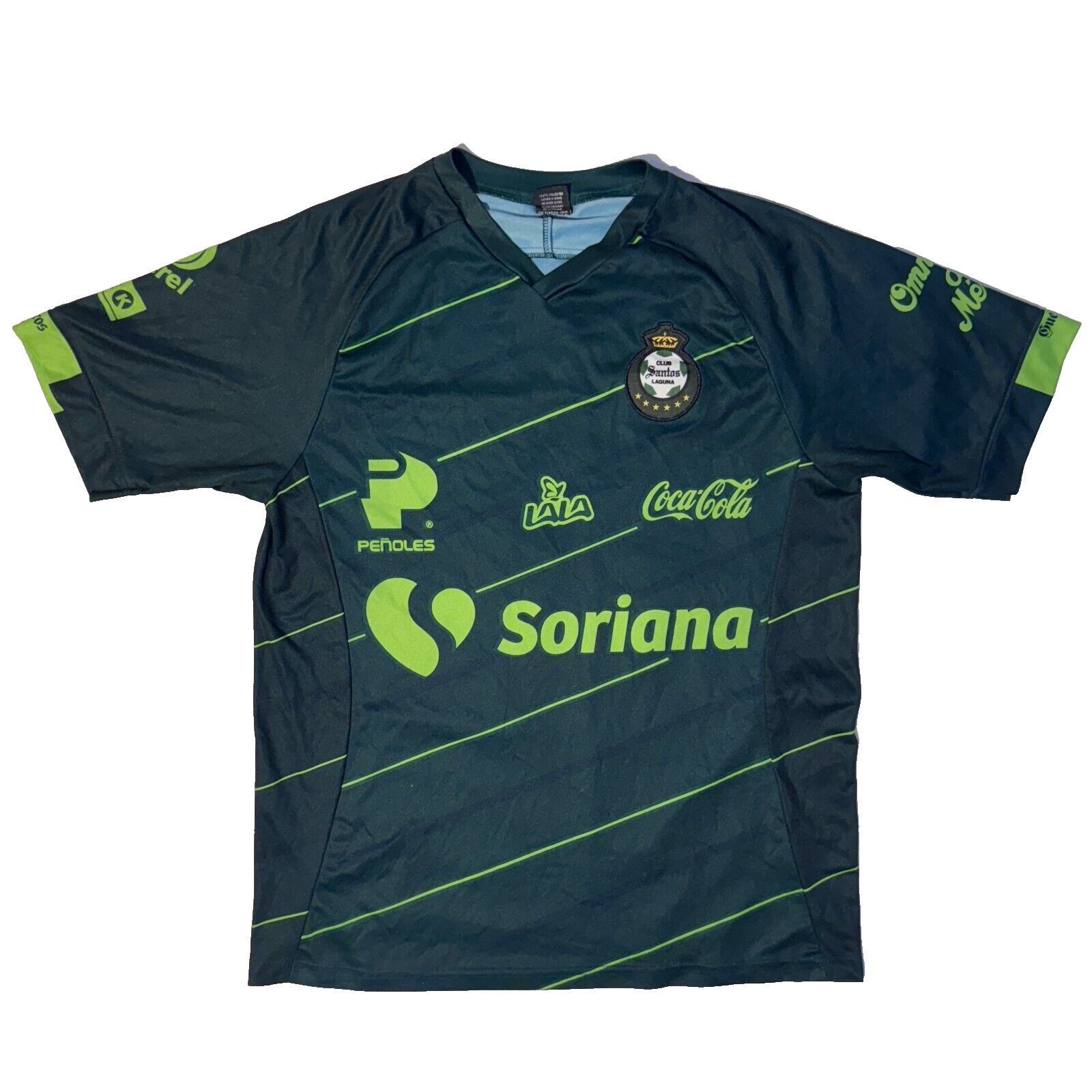 Other Santos Laguna Away 19-20 Men's Soccer Jersey Green - M Liga Size US M / EU 48-50 / 2 - 1 Thumbnail