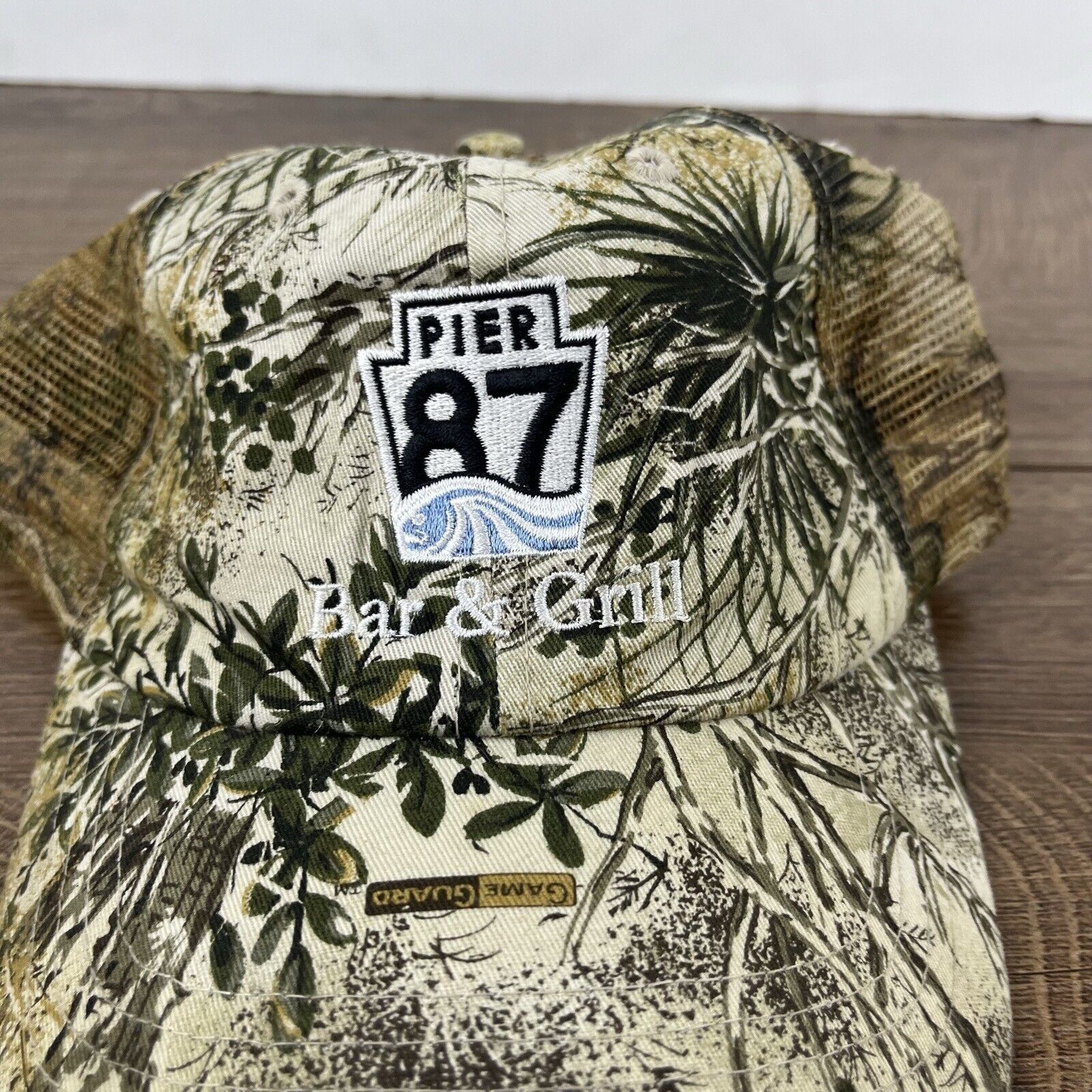 Other Pier 87 Bar and Grill Hat Camo Green Hat Adjustable Hat Camo Size ONE SIZE - 6 Thumbnail