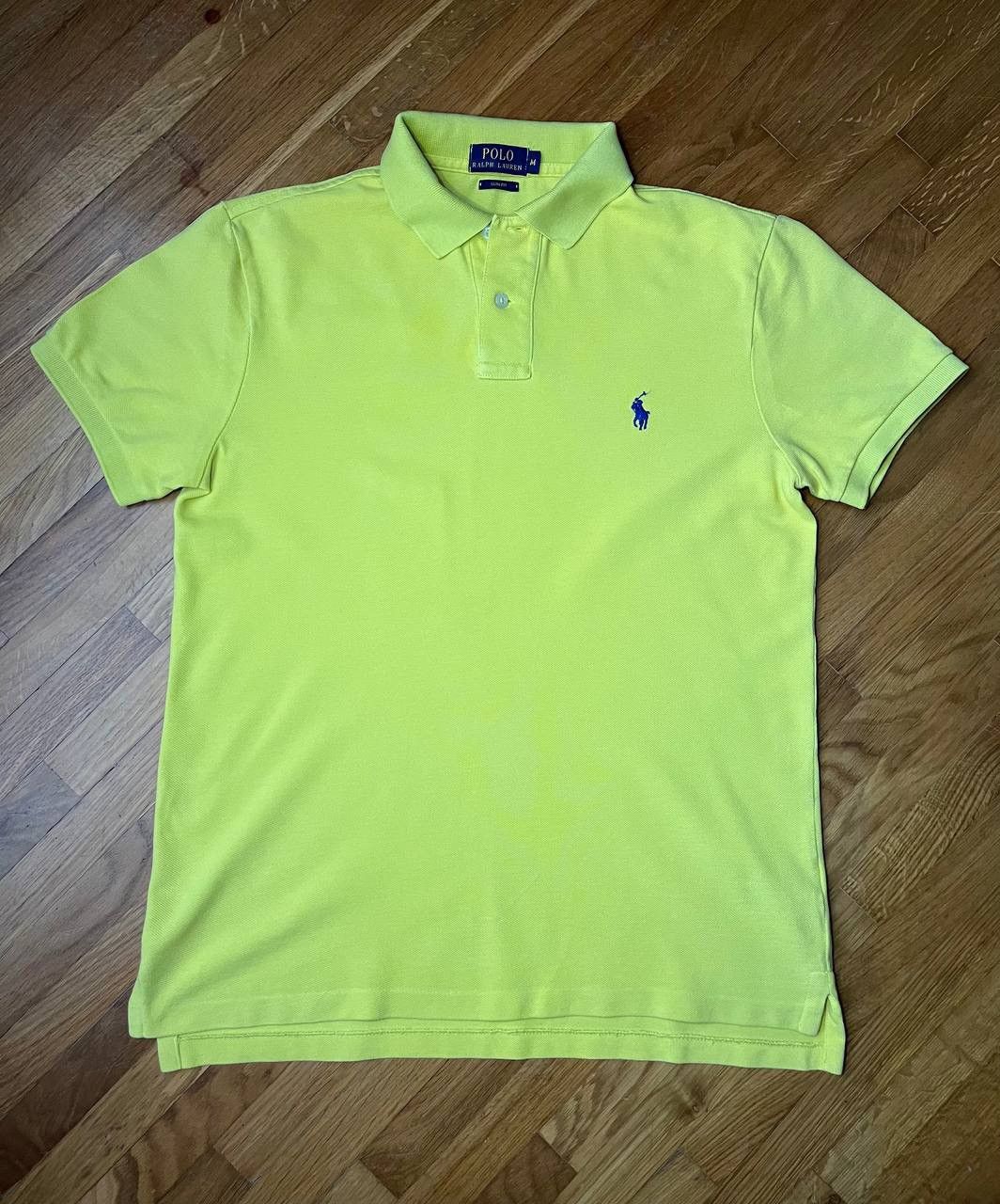 Ralph Lauren Polo Ralph Lauren basic polo yellow lemon tee Size US M / EU 48-50 / 2 - 1 Thumbnail