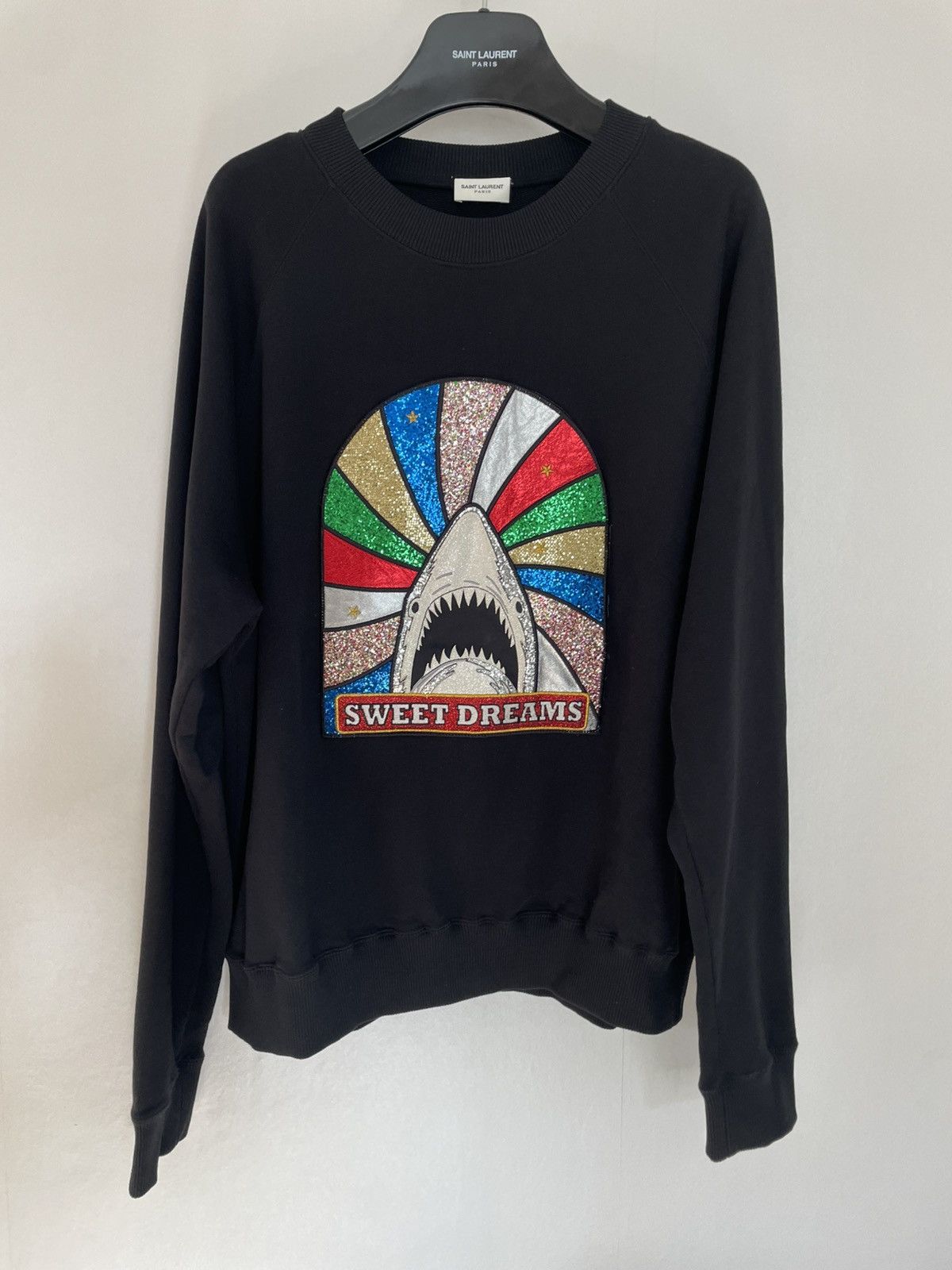 Saint Laurent Paris Saint Laurent Paris Sweatshirt Size US XL / EU 56 / 4 - 1 Thumbnail