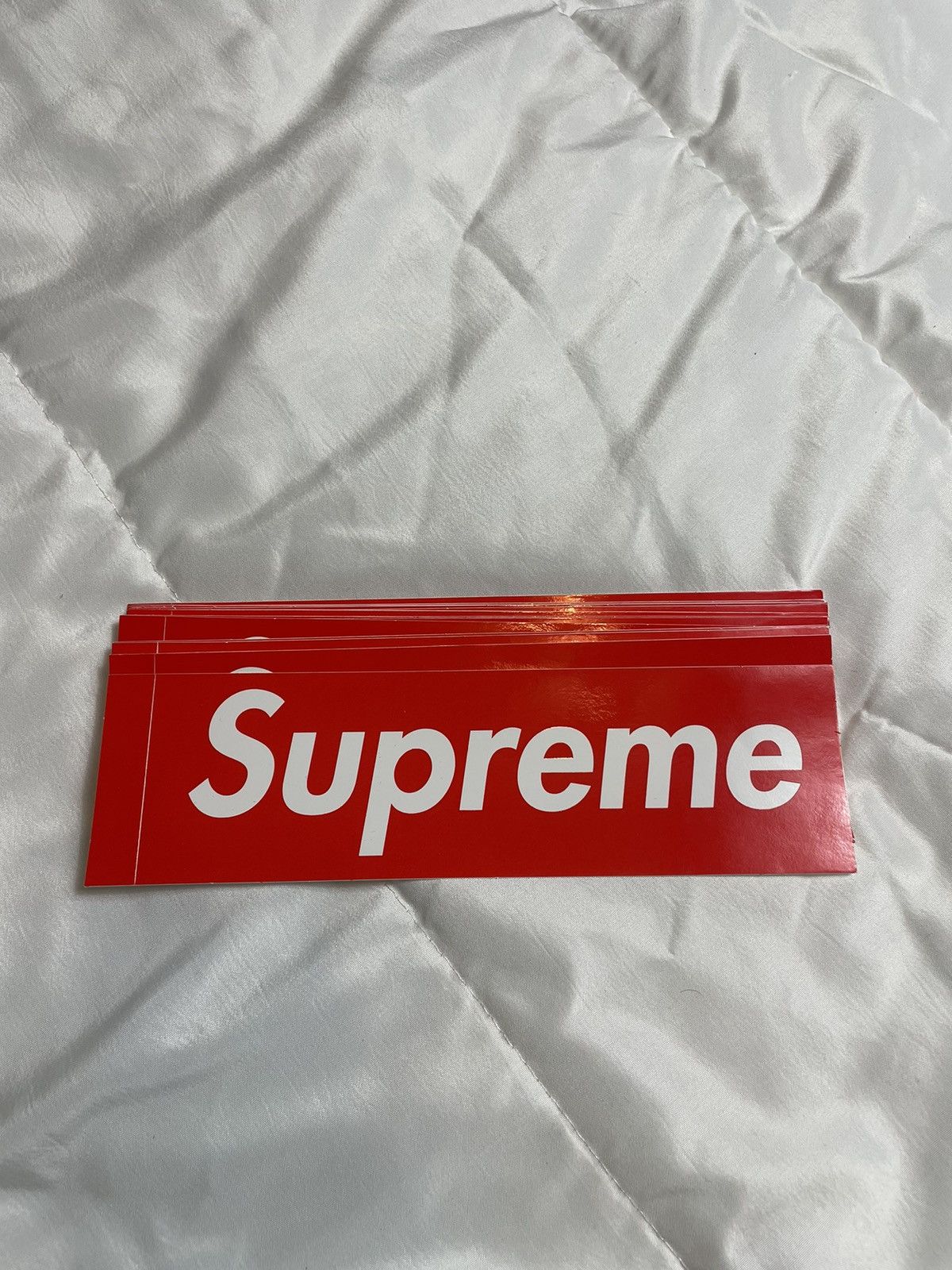 Supreme Supreme Red Box Logo Sticker 100 Authentic Brand New Grailed
