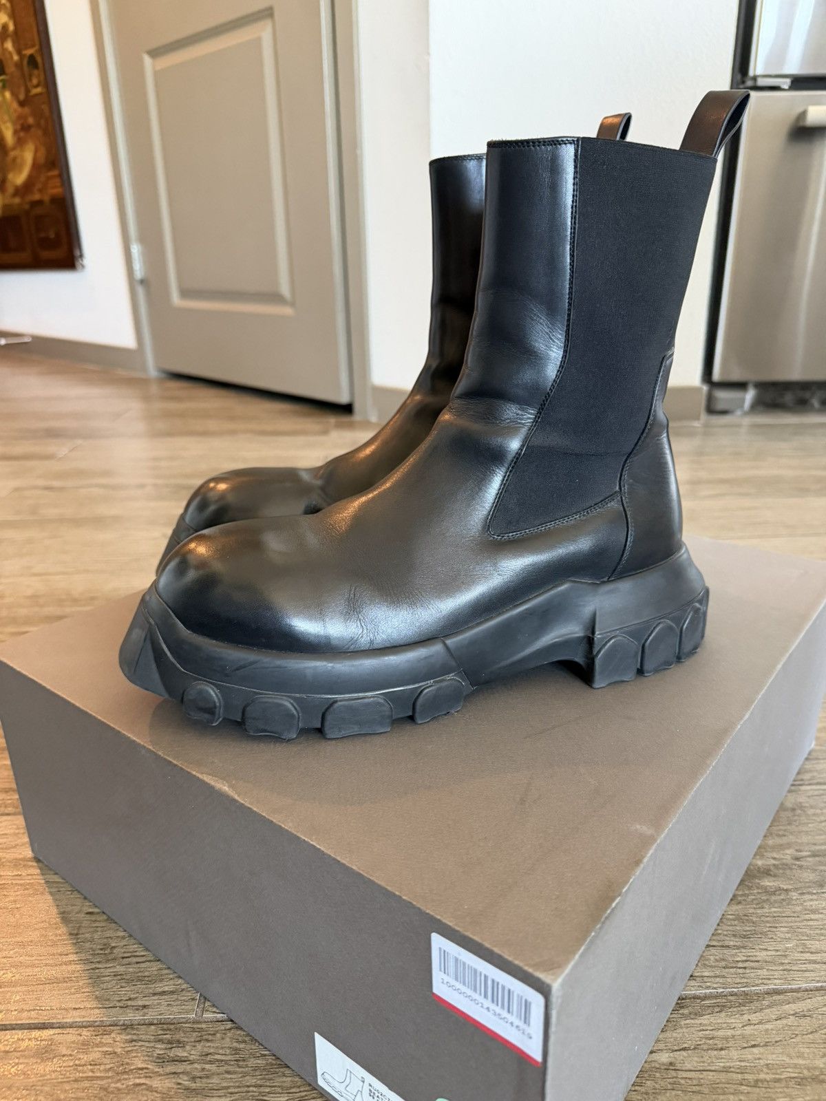 Rick Owens Rick Owens Kiss Heels Black Beetle Kiss 43 Boots | Grailed