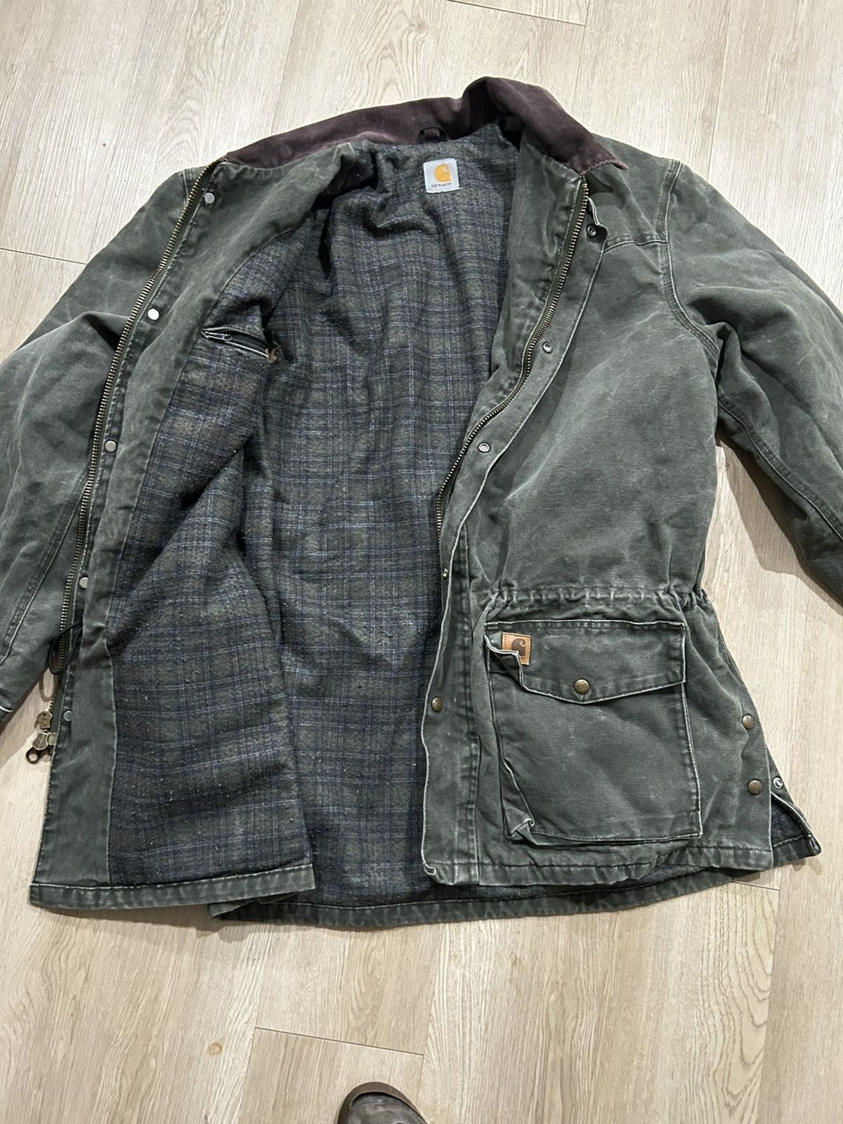 Carhartt Carhartt C52 oliver green jacket Size US XL / EU 56 / 4 - 2 Thumbnail