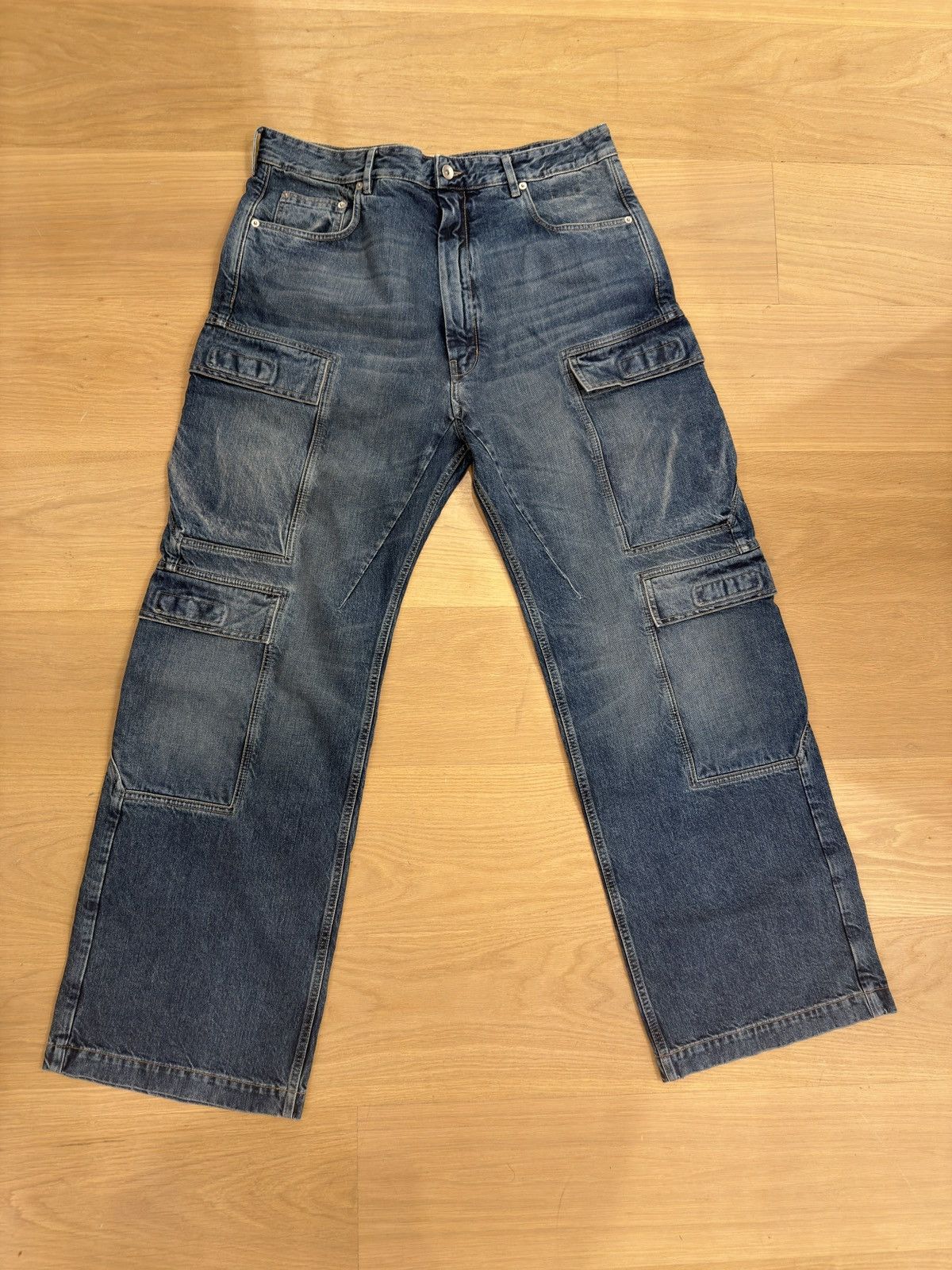 Rick Owens Drkshdw RICK OWENS DRKSHDW DENIM JEANS Size US 34 / EU 50 - 1 Thumbnail