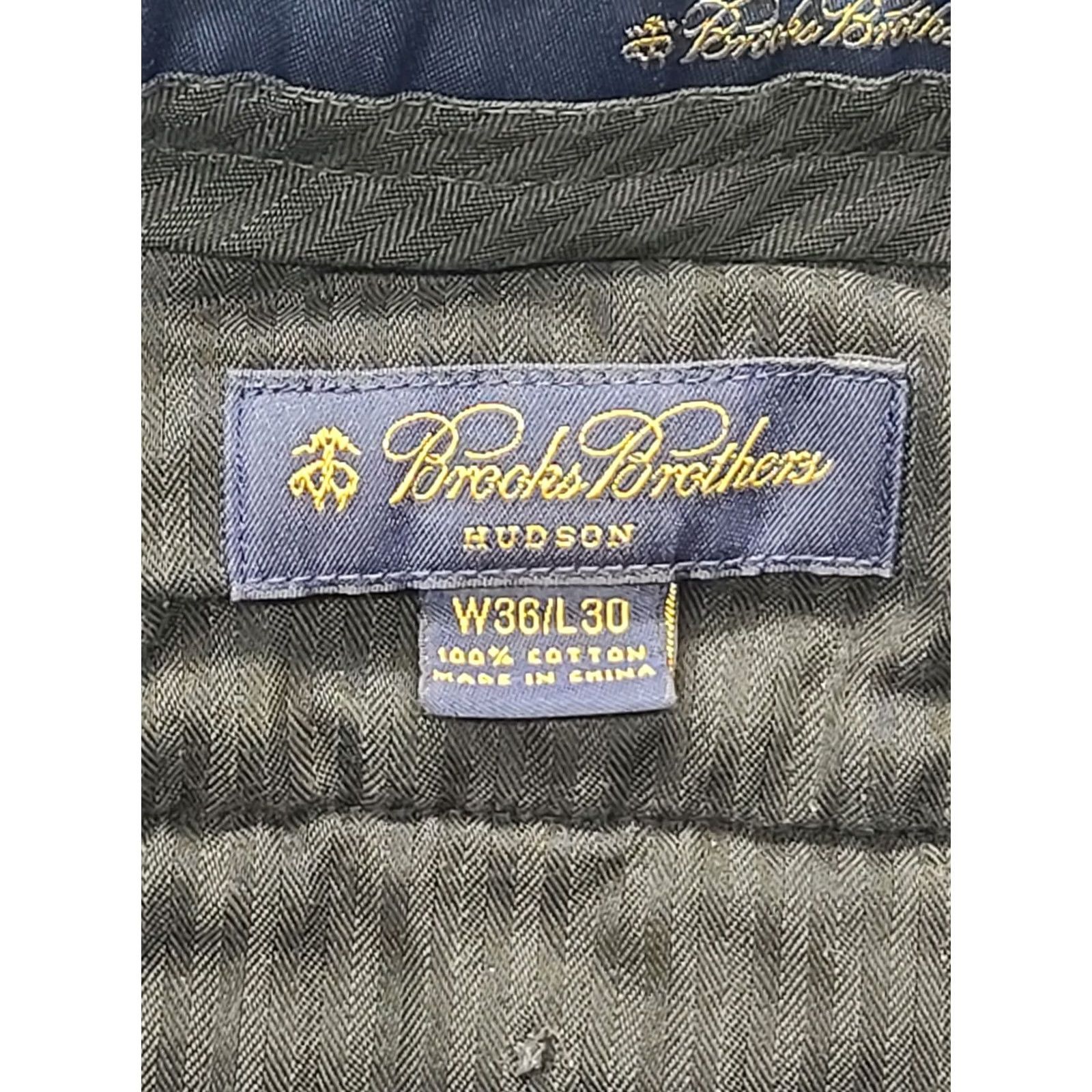 Brooks Brothers Brooks Brothers Hudson Corduroy Pants Mens 36x30 Regular Fit Straight Leg Blue Size US 36 / EU 52 - 2 Thumbnail