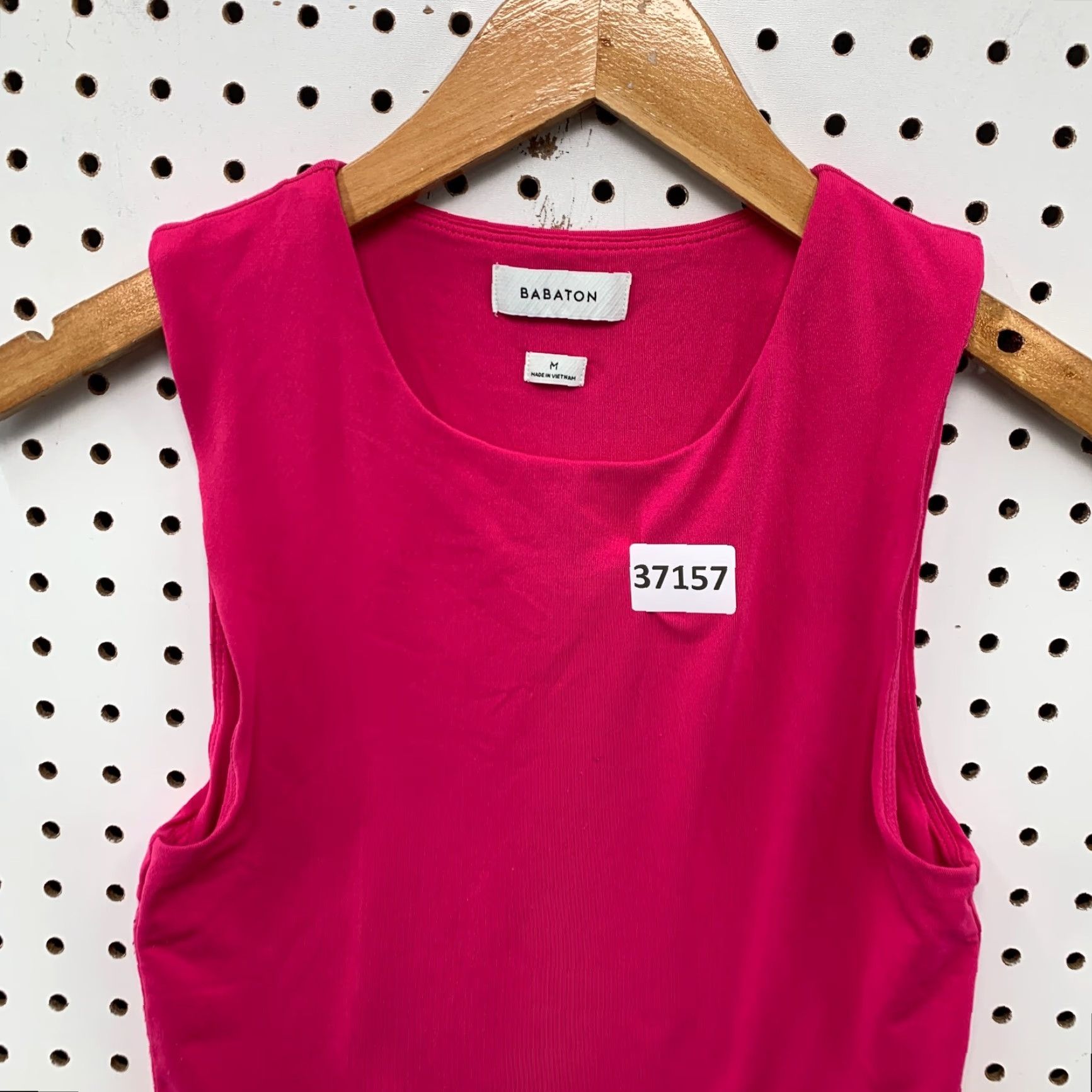Aritzia Aritzia Babaton Sleeveless Tank Top Womens Medium Pink Casual Cropped 13x17 Size M / US 6-8 / IT 42-44 - 5 Thumbnail