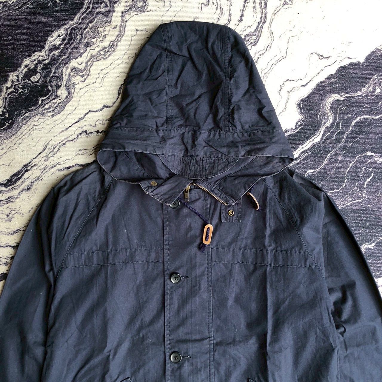 Journal Standard Vintage Y2KJournal Standard Hooded Jacket Navy Size US XL / EU 56 / 4 - 3 Thumbnail