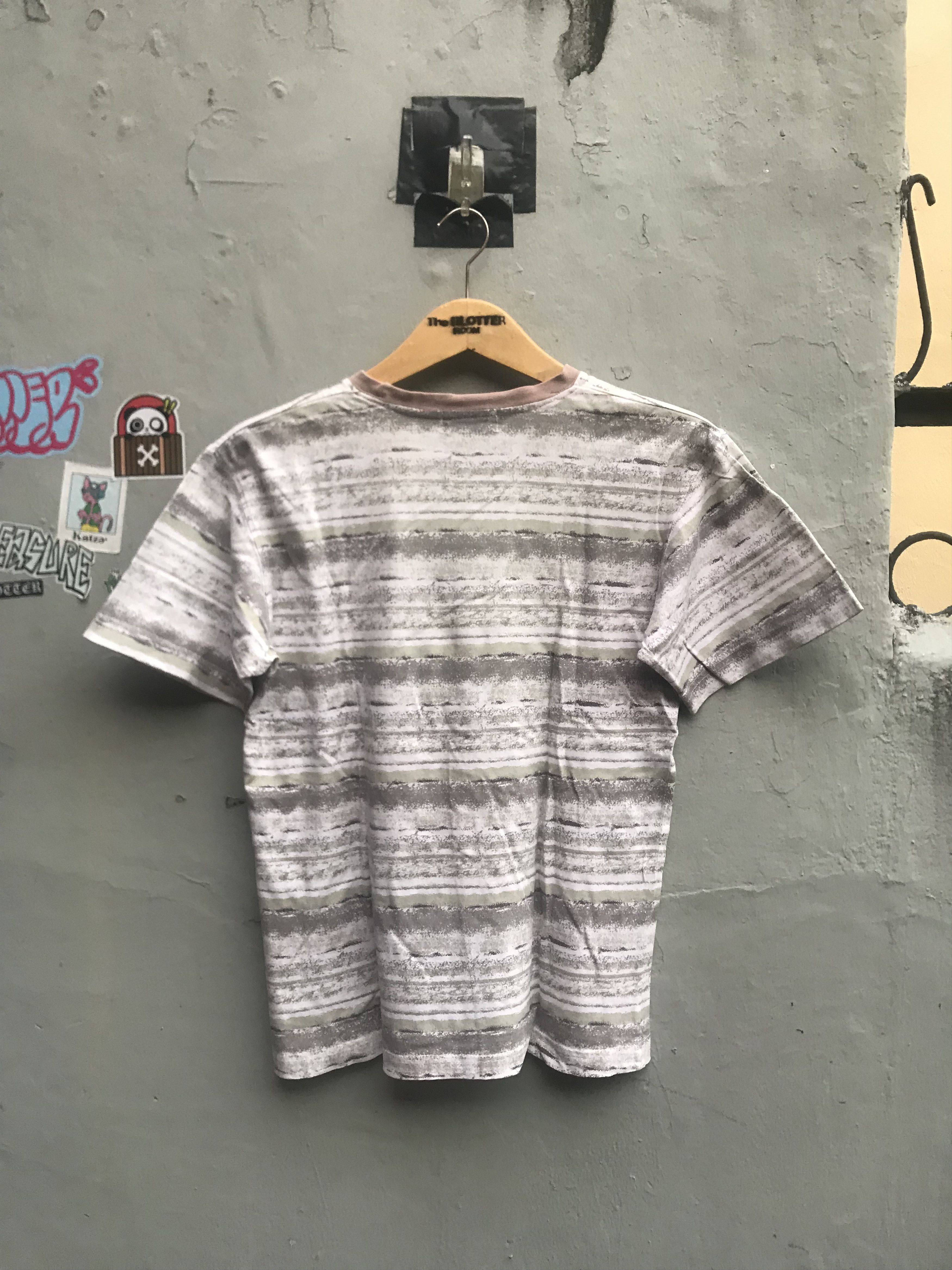 Japanese Brand Vintage Kansai Yamamoto Enfant Stripes Tshirt Size US M / EU 48-50 / 2 - 4 Thumbnail